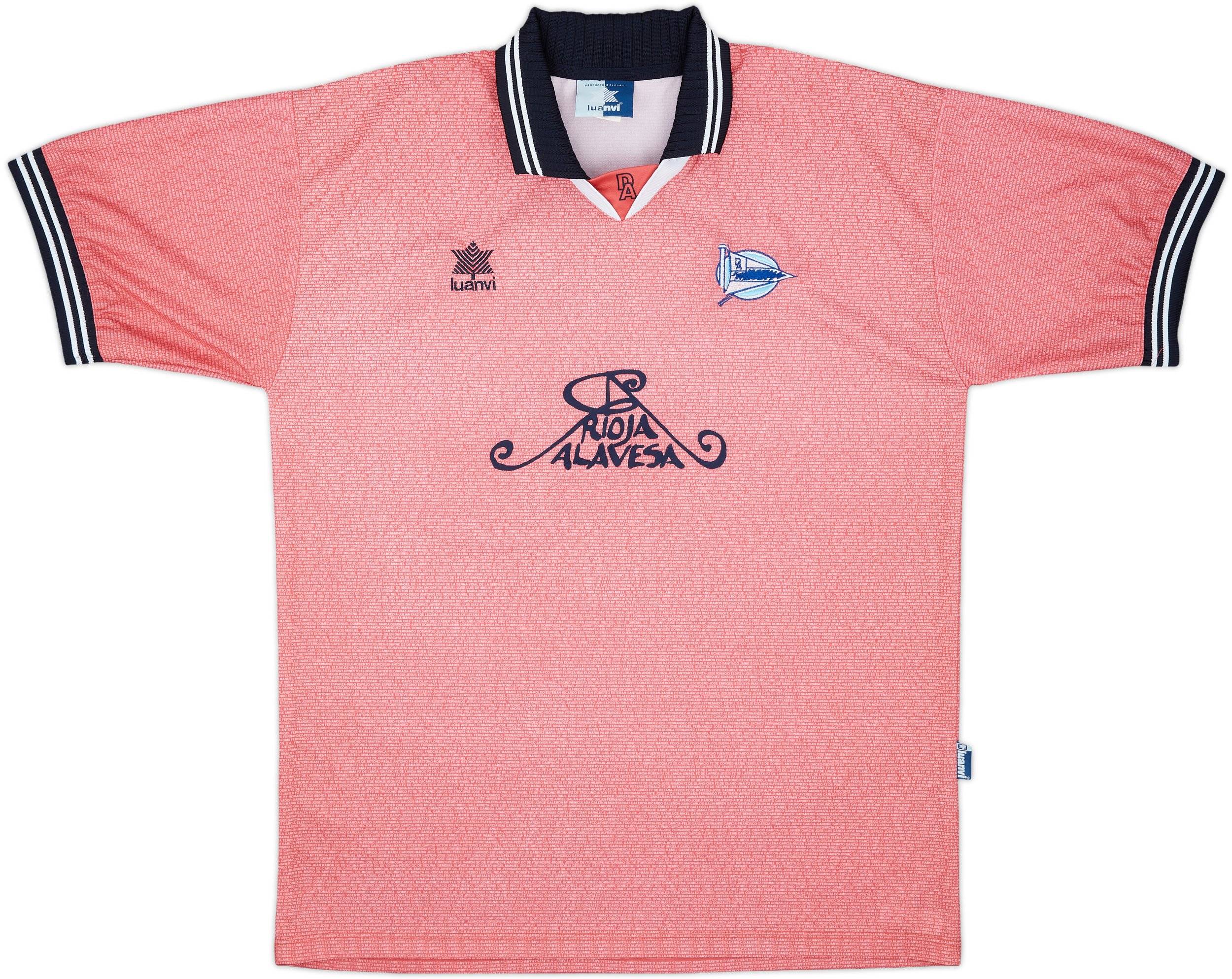 2000-01 Alaves European Away Shirt - 10/10 - (XXL)