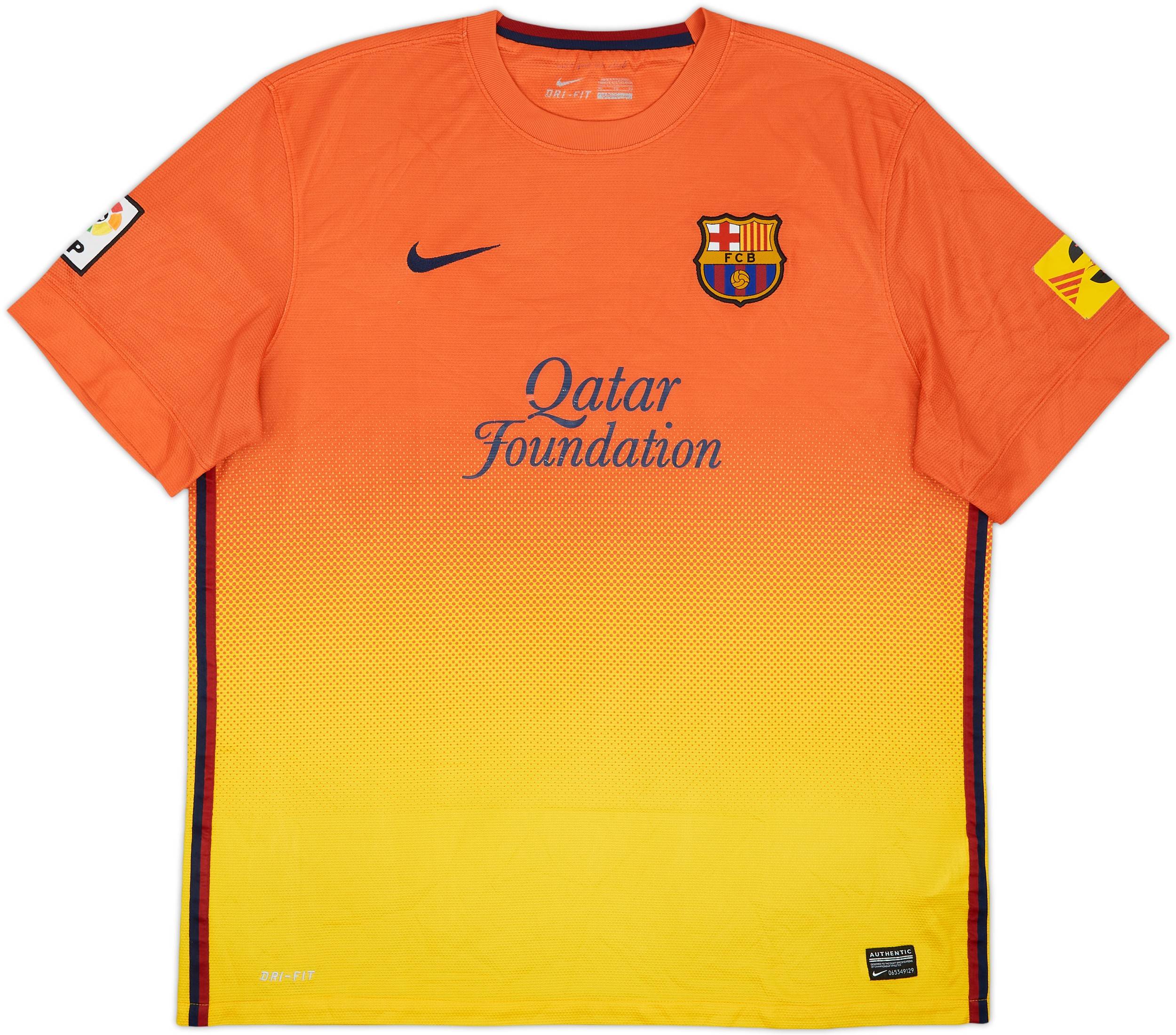 Neon Barcelona Next Season Jersey 2012-13 Barcelona Away Shirt
