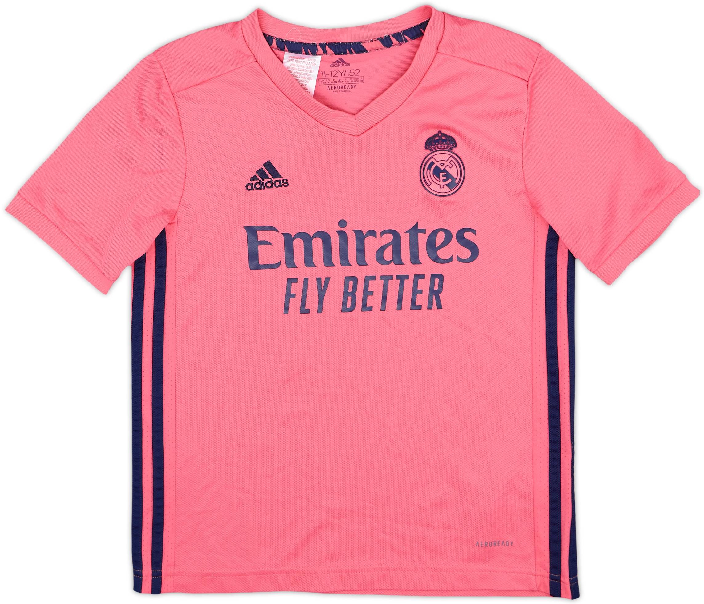 2020-21 Real Madrid Away Shirt - 8/10 - (M.Boys)