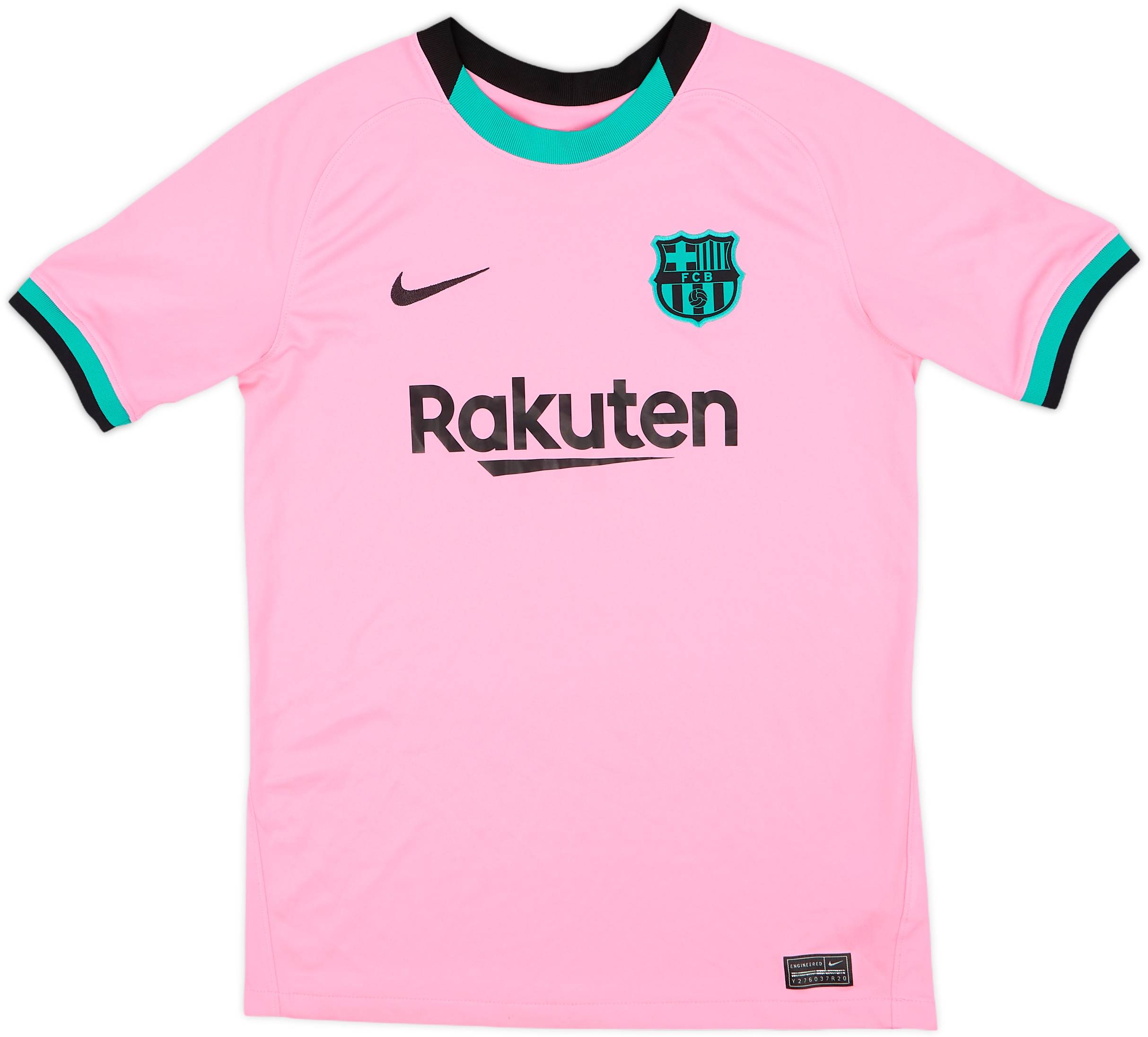 2020-21 Barcelona Third Shirt - 8/10 - (L.Boys)
