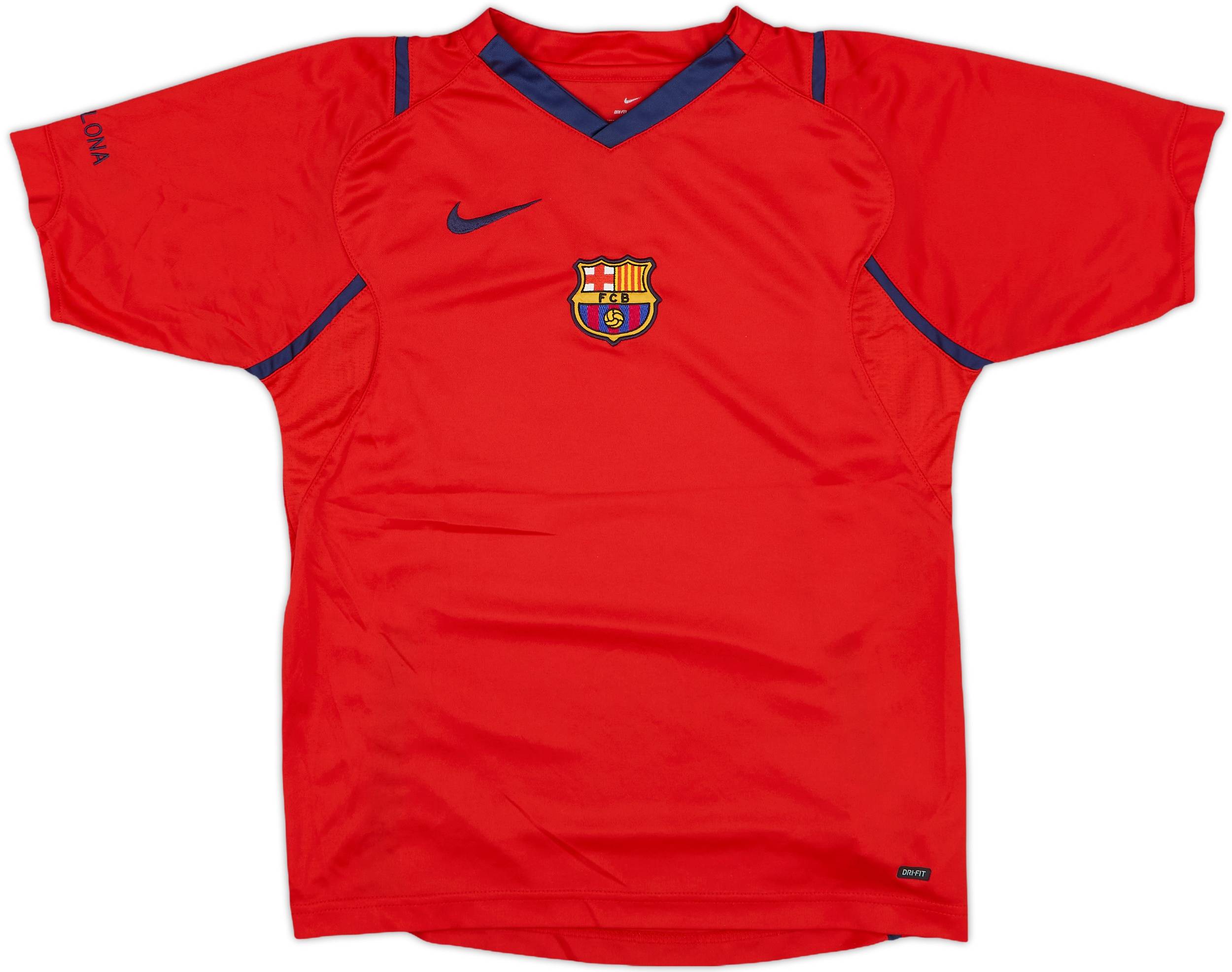 2006-07 Barcelona Nike Training Shirt - 9/10 - (L.Boys)