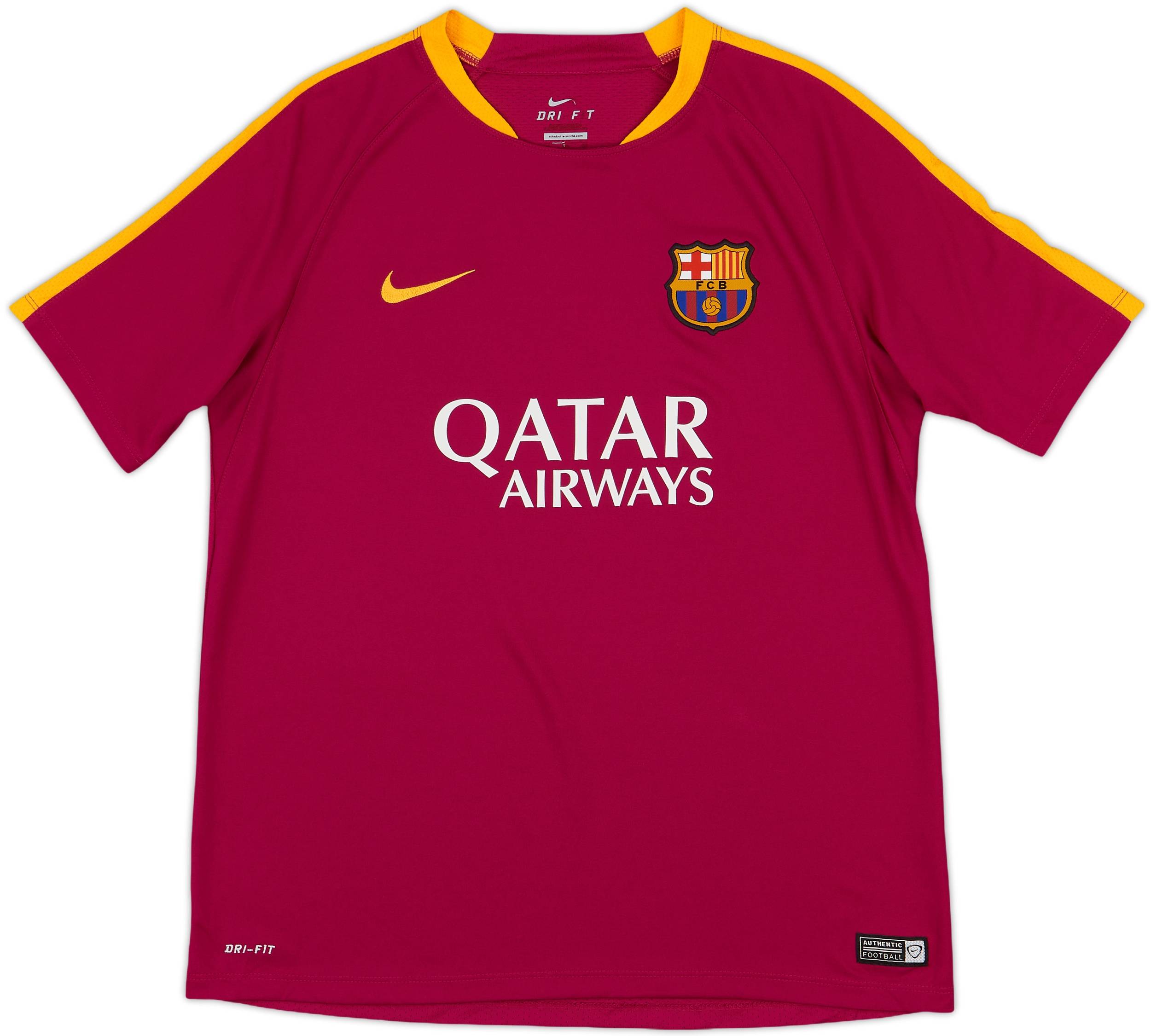 2016-17 Barcelona Nike Training Shirt - 8/10 - (XL.Boys)