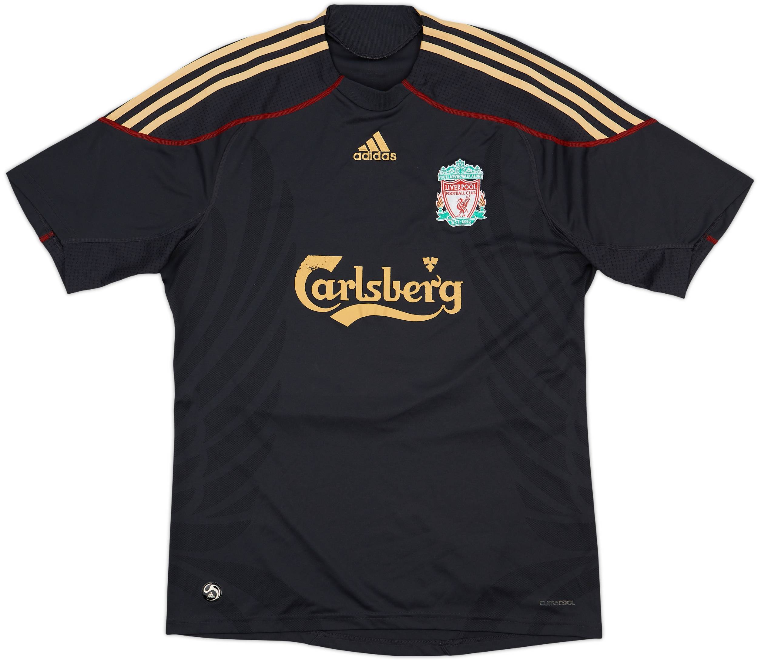 ウェア 09-10 Liverpool AWAY No.9 TORRES 2009-10 Liverpool Away L/S Shirt Torres #9 - 5/10 - (M)