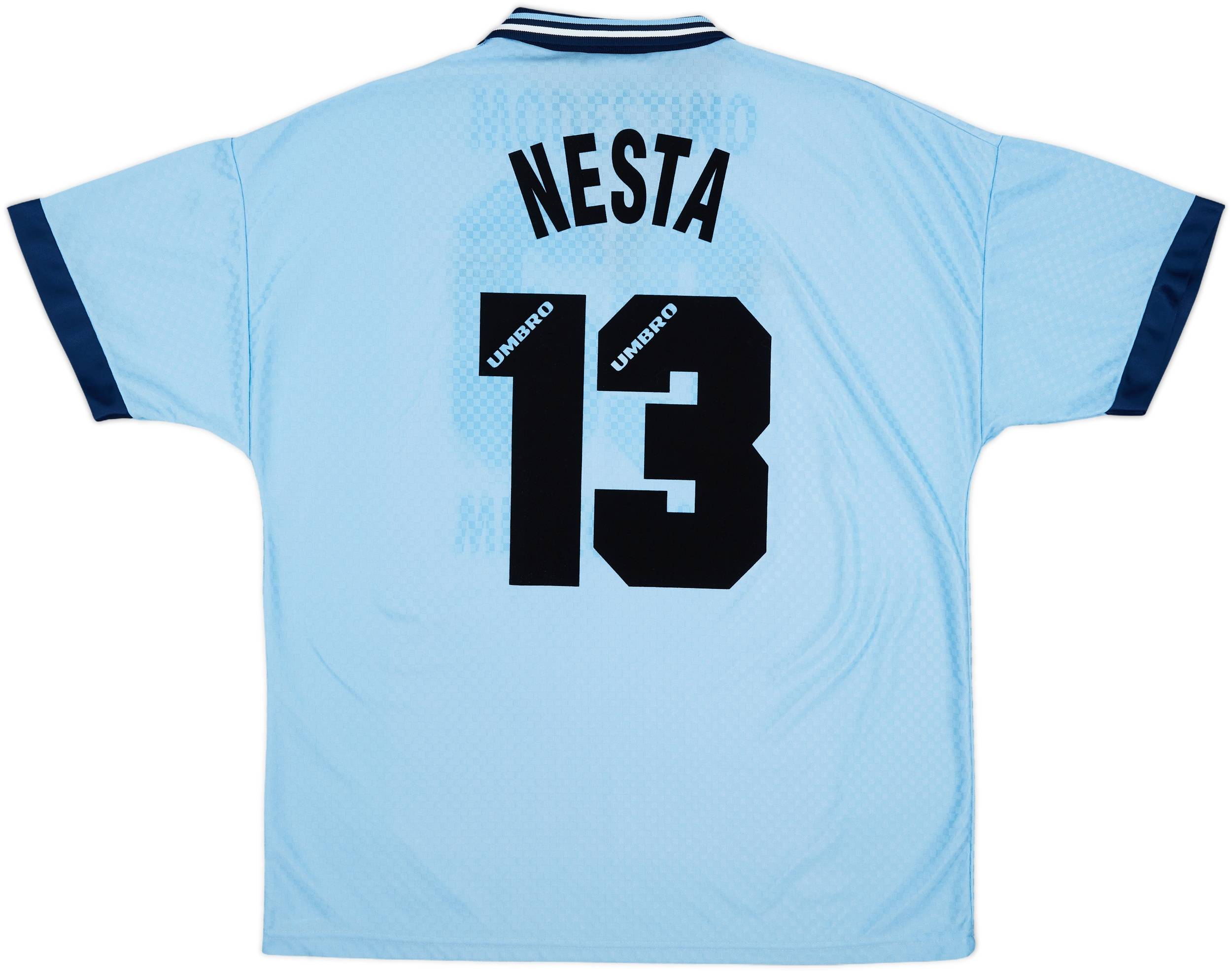 1996-97 Lazio Home Shirt Nesta #13 - 9/10 - (XL)
