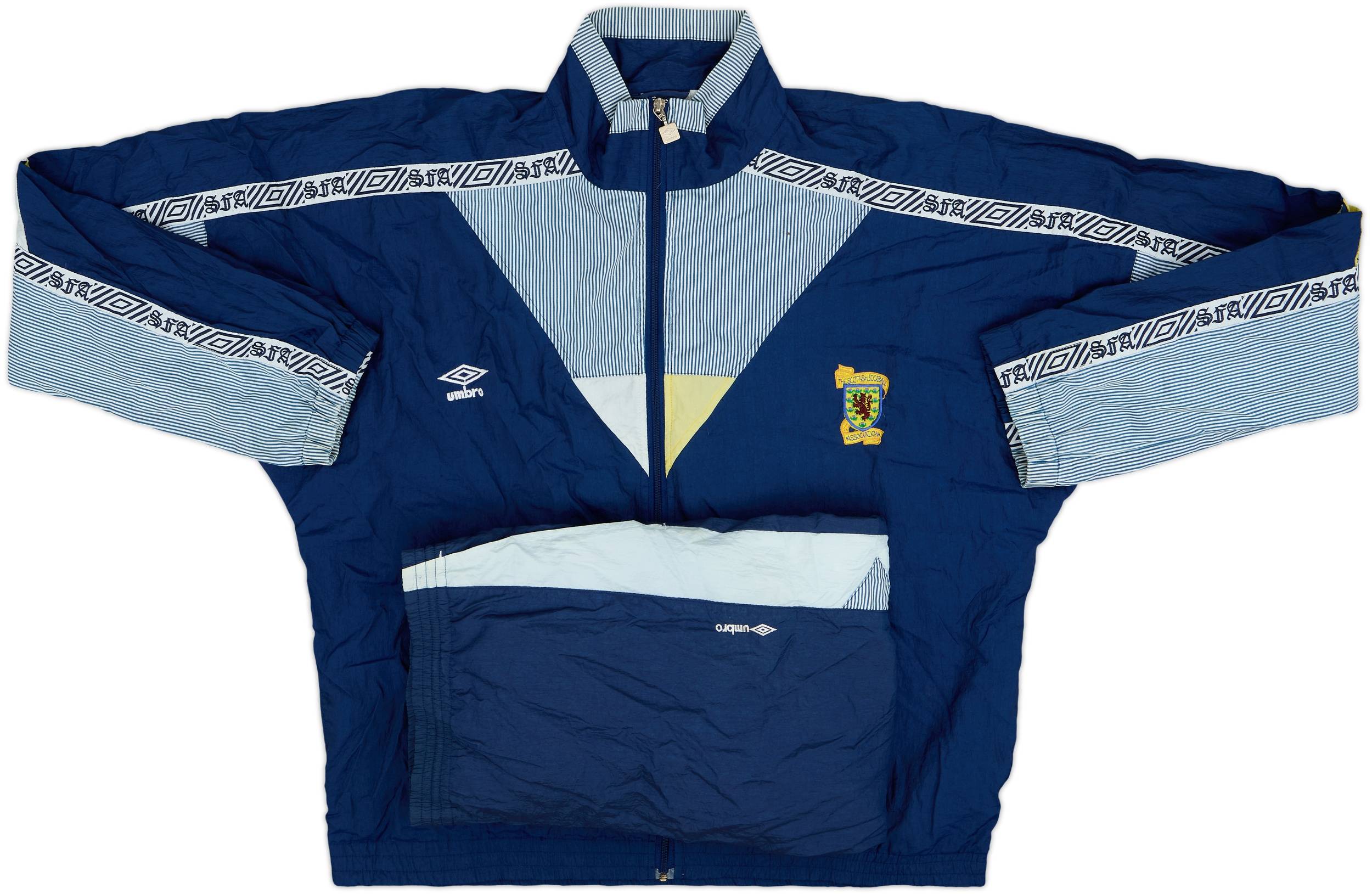 値下げ可 【90s】Umbro Scotland tracktop jacket 932f63742f333c0ef709c7b28d0d8a