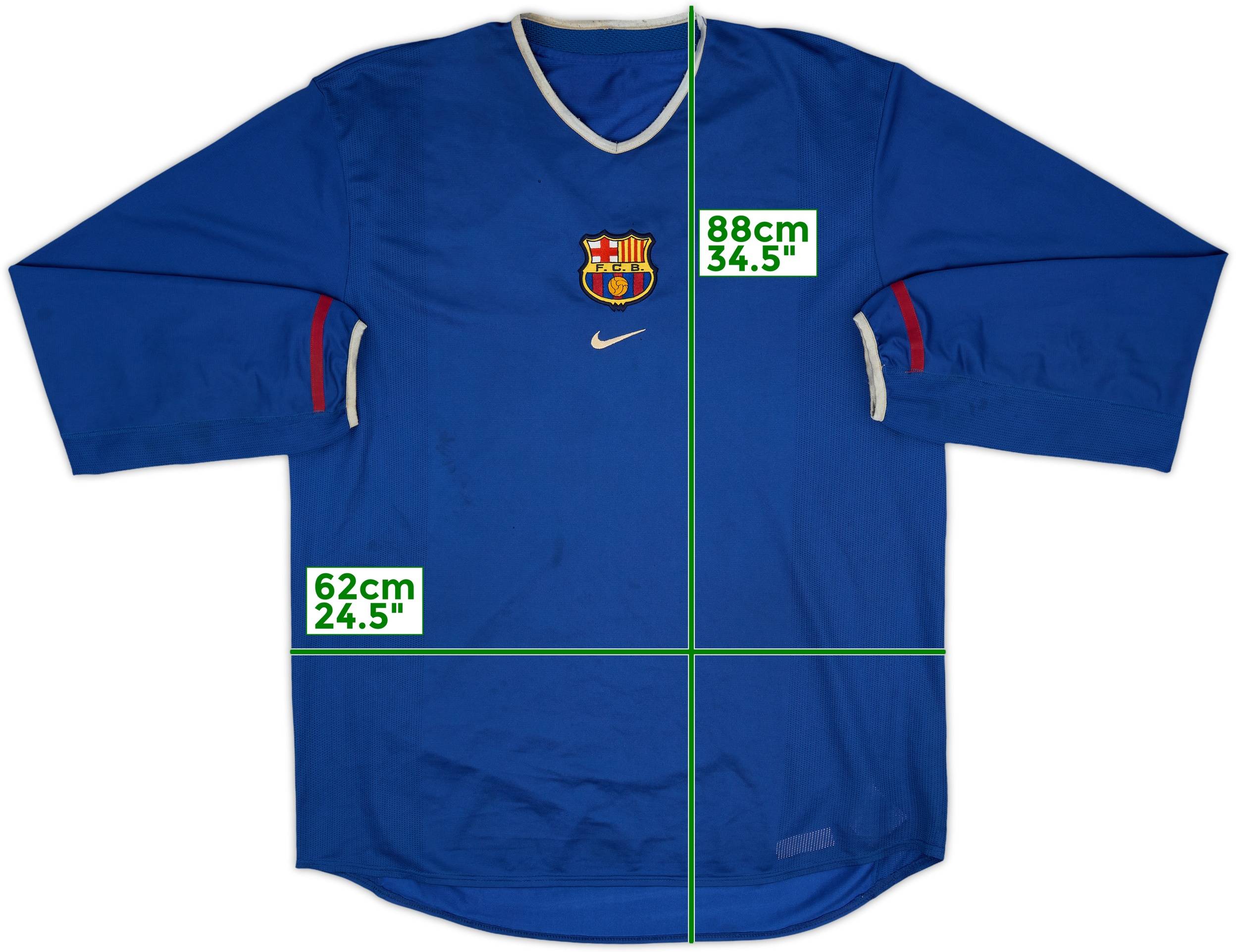 超レア　FC Barcelona シャツ Nike Barcelona Shirt Football Soccer Jersey 008051462