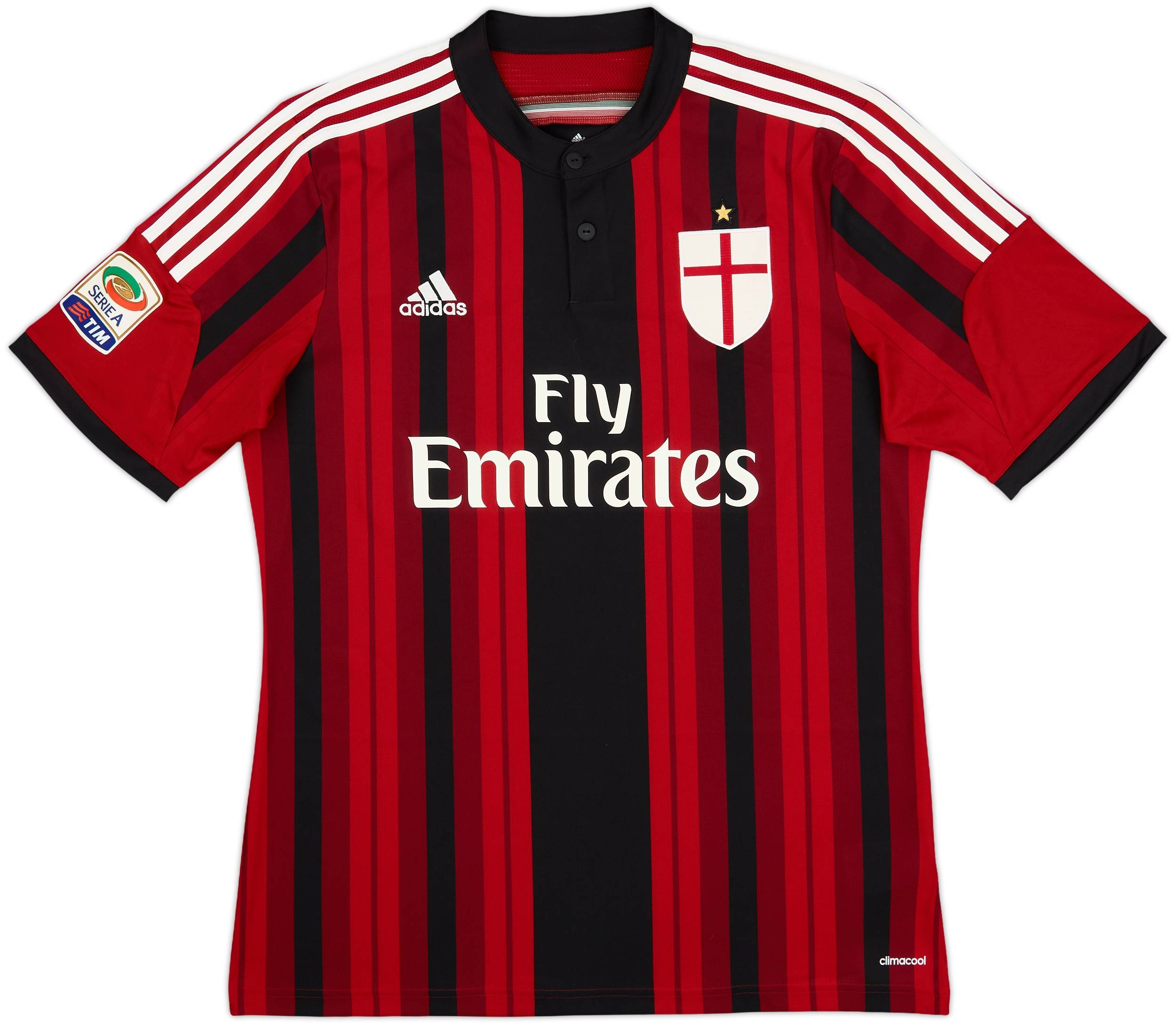 2014-15 AC Milan Home Shirt - 10/10 - (L)