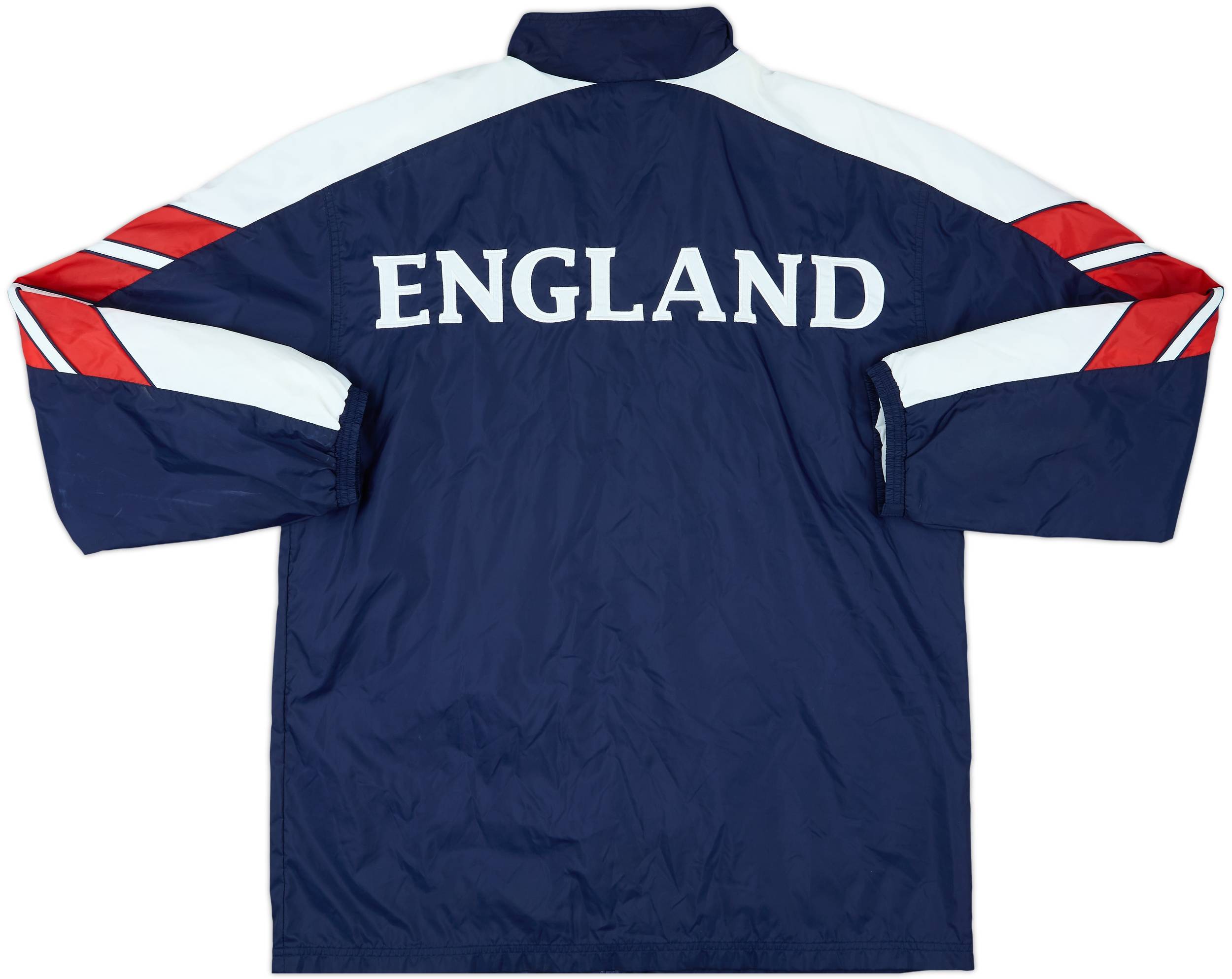 1998-00 England adidas France 98 Track Jacket - 7/10 - (M)
