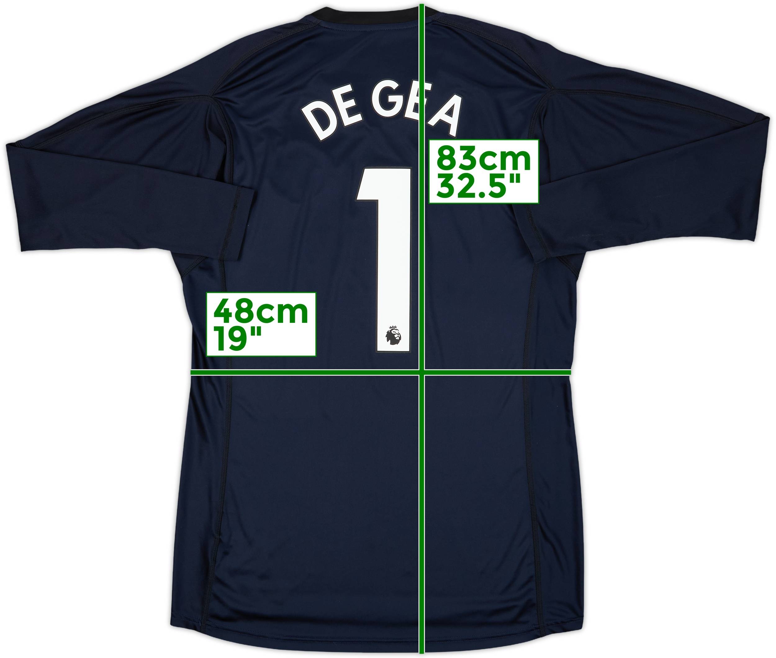 マンチェスター・ユナイテッド DE GEA ゴールキーパーシャツ 2017-18 Manchester United GK Shirt De Gea #1 - 8/10 - (M)