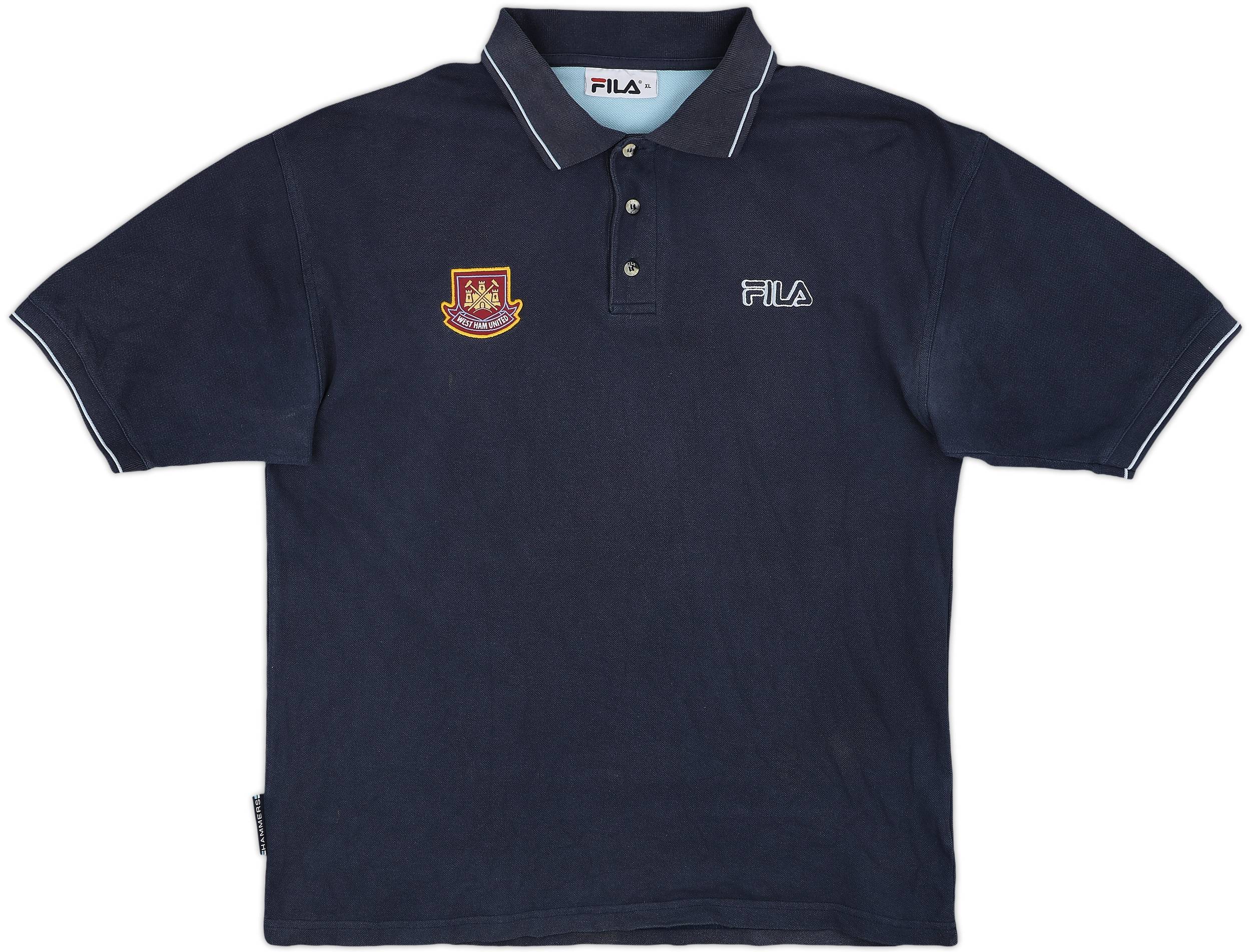 FILA West Ham United シャツ WEST HAM UNITED 2001 2002 2003 HOME FOOTBALL SHIRT FILA