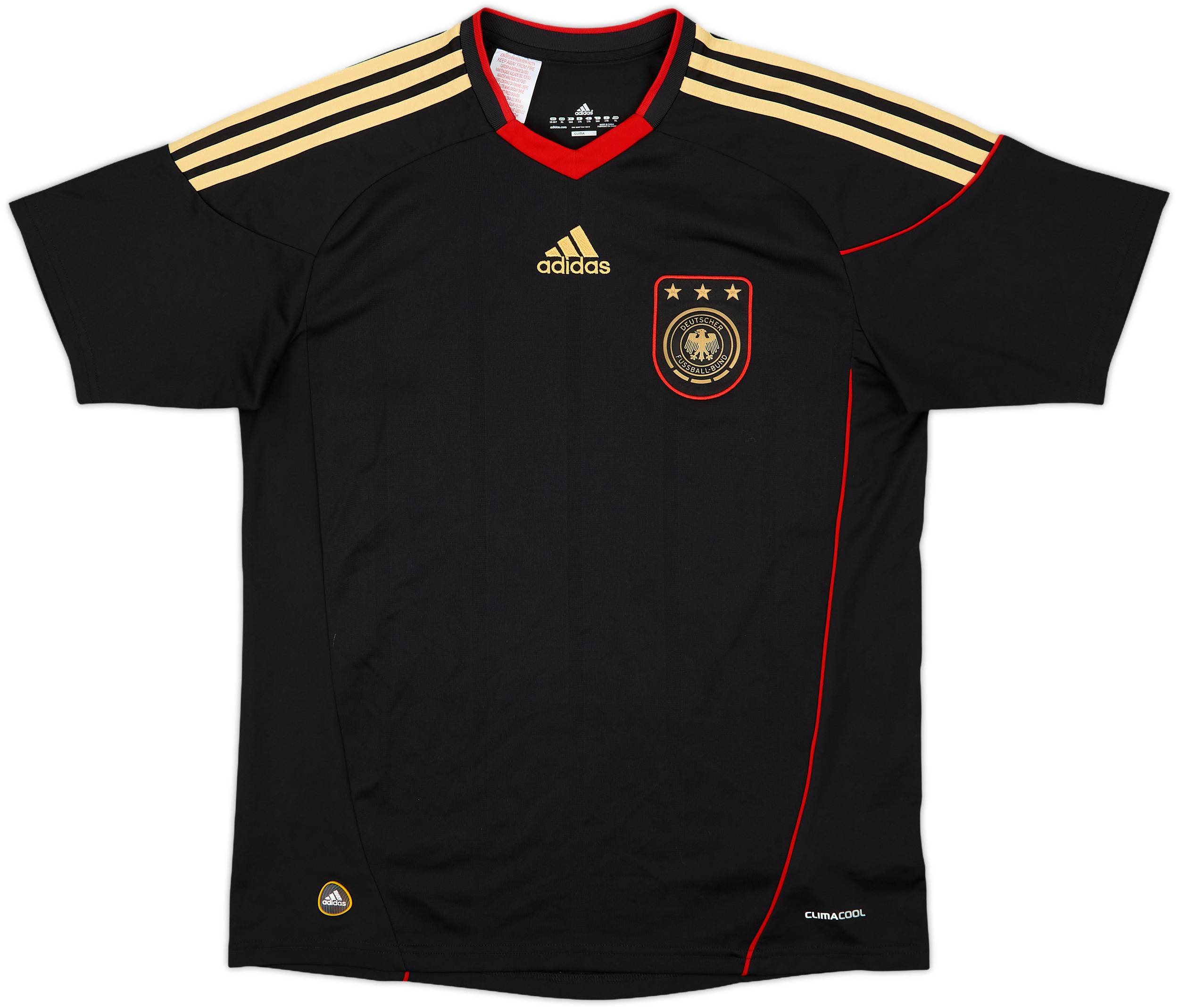 ドイツ代表　ワールドカップ2010　アウェイモデル　ポドルスキー 2010-11 Germany Away Shirt Podolski #10 - 9/10 - (XL.Boys)