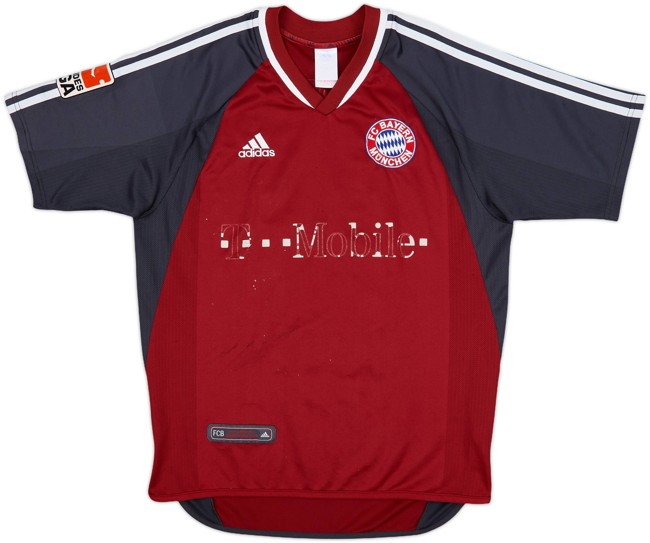Bayern München Ballack 13 シャツ 2002-03 Bayern Munich Home Shirt Ballack #13 - 4/10 - (S)