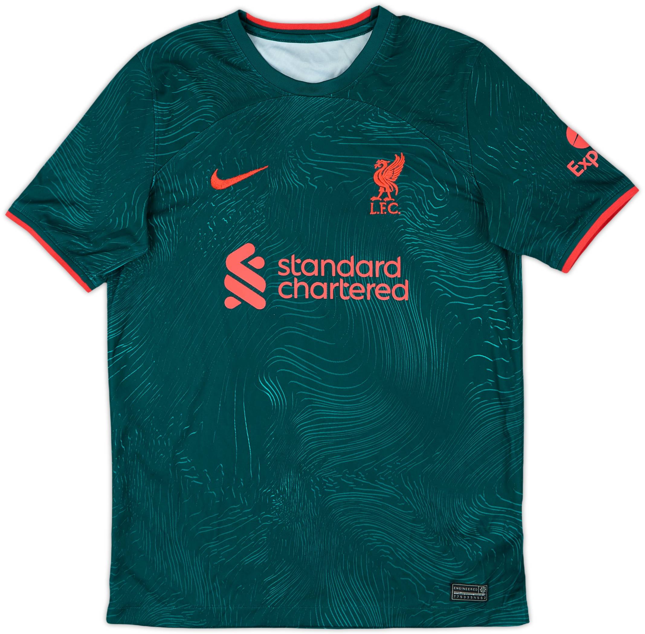 2022-23 Liverpool Third Shirt - 9/10 - (XL.Boys)