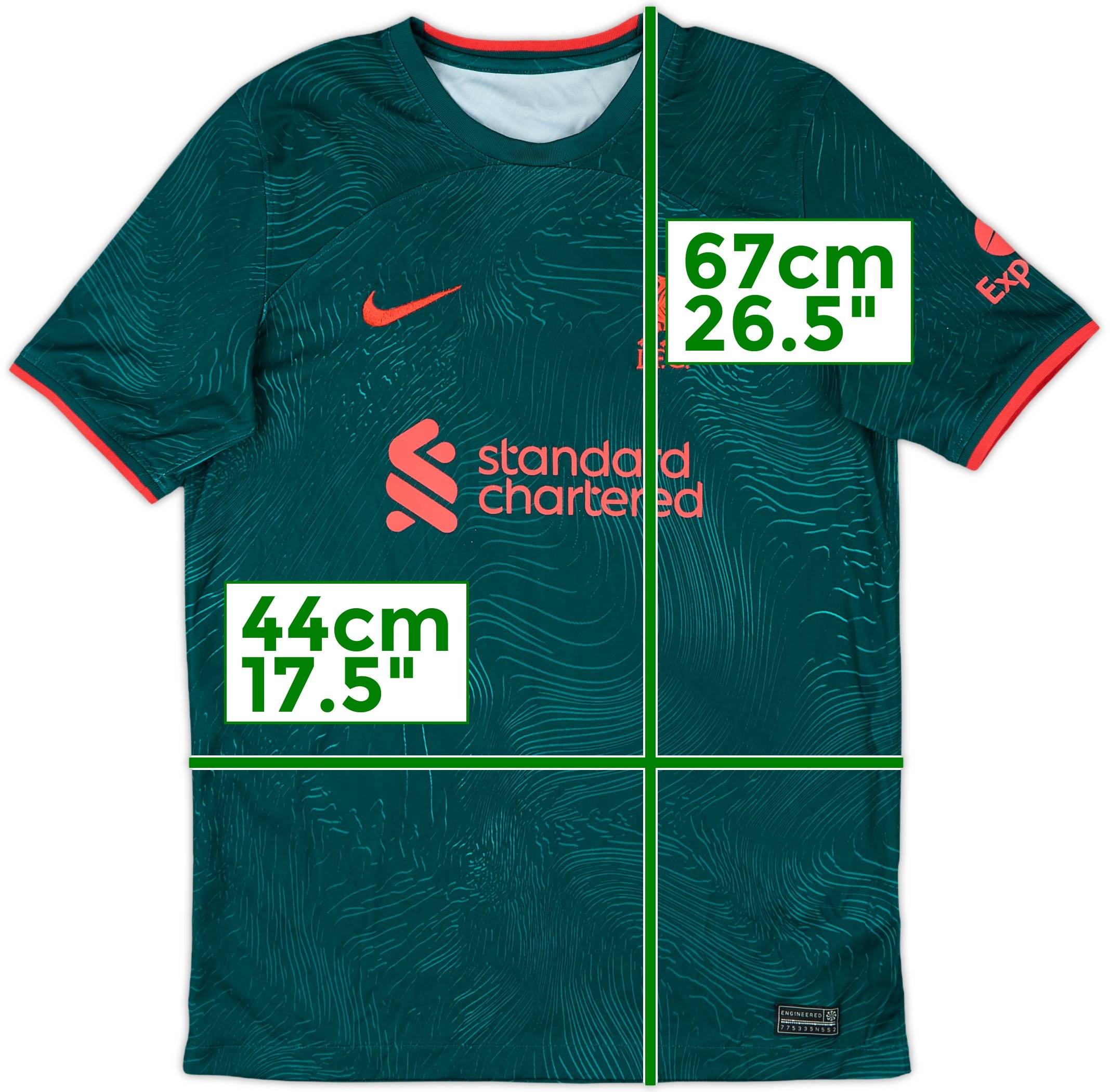 2022-23 Liverpool Third Shirt - 9/10 - (XL.Boys)