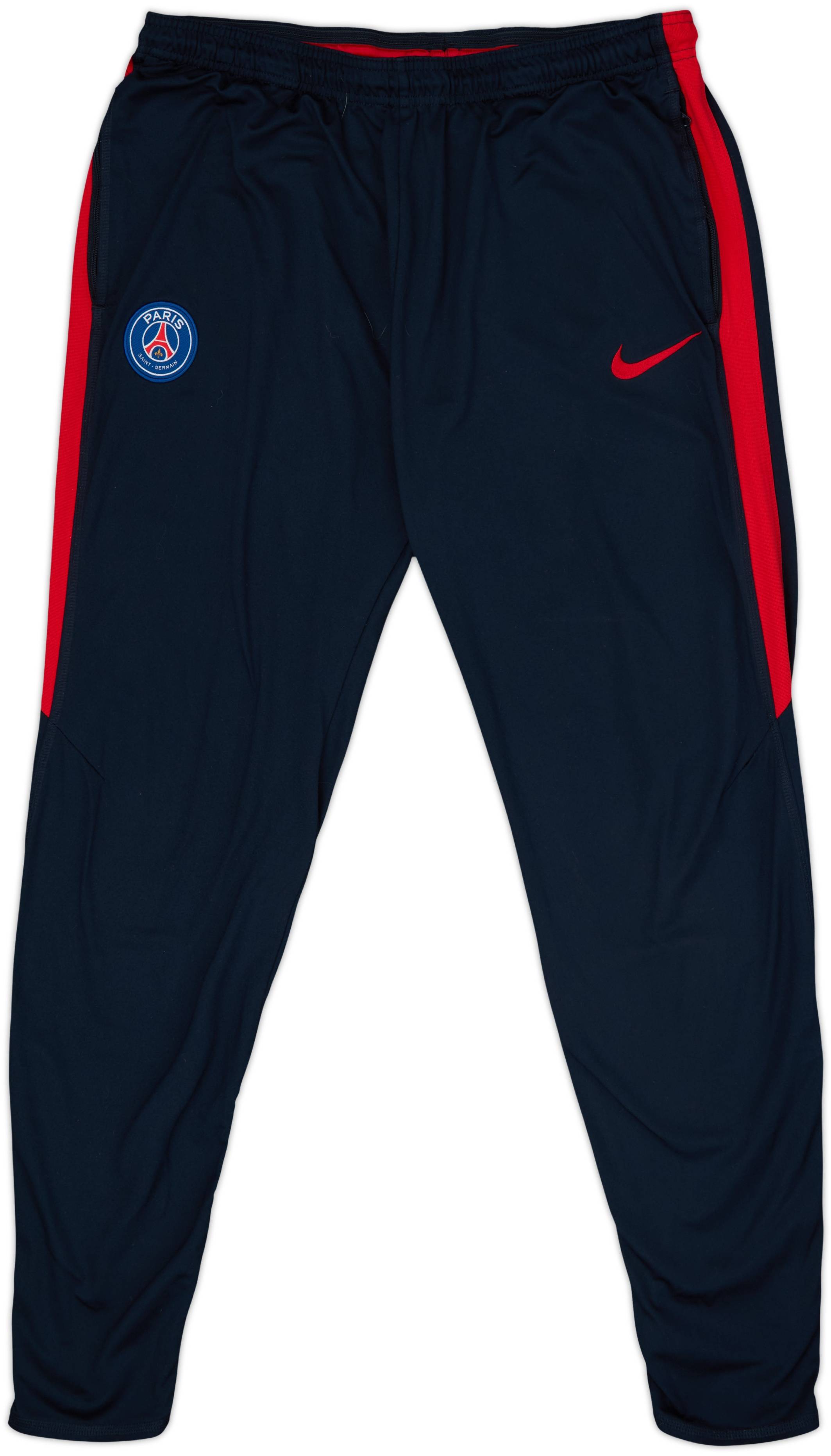 2017-18 Paris Saint-Germain Nike Track Pants/Bottoms - 8/10
