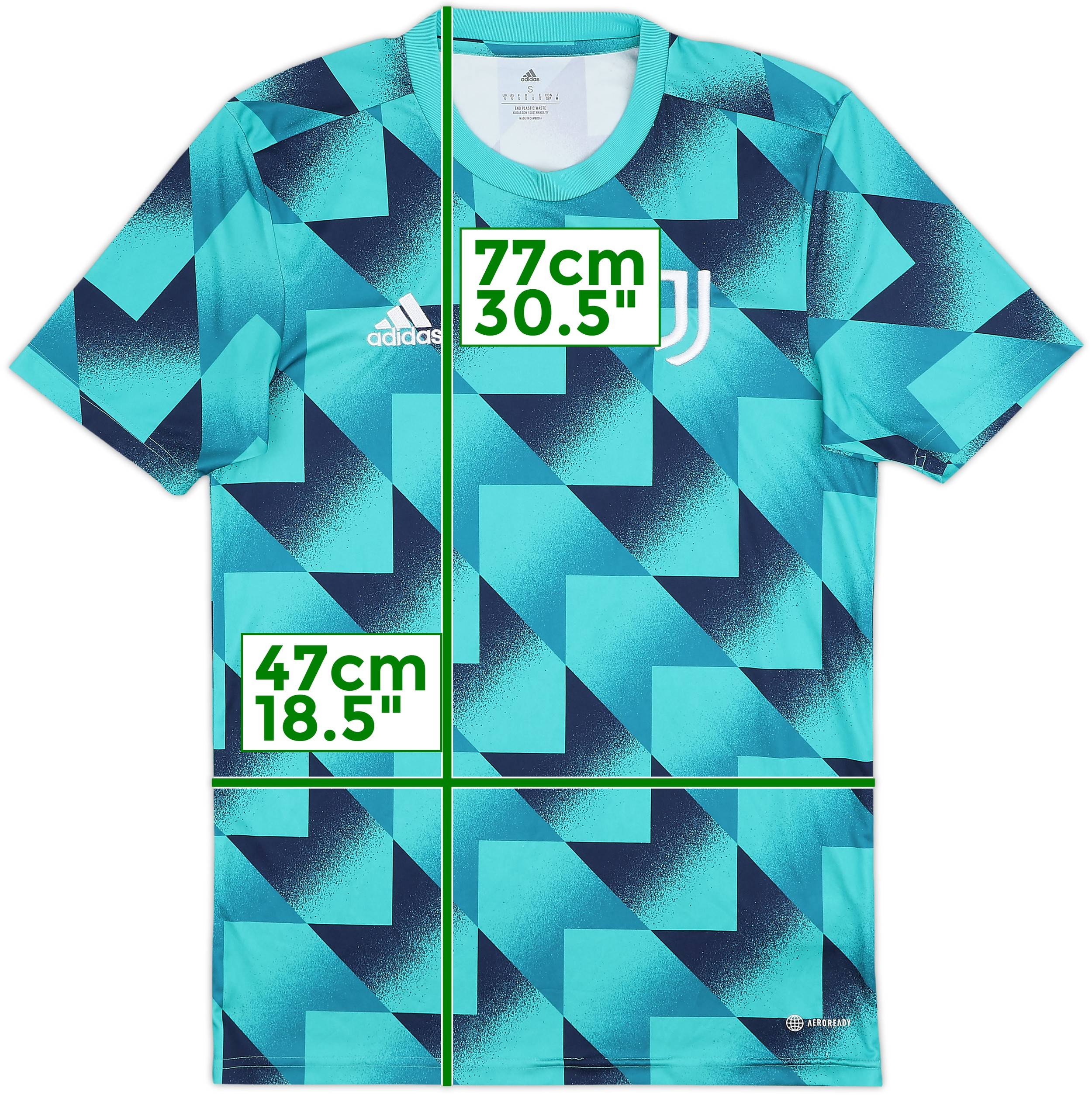 2022-23 Juventus adidas Pre-Match Training Shirt 9/10 (S)