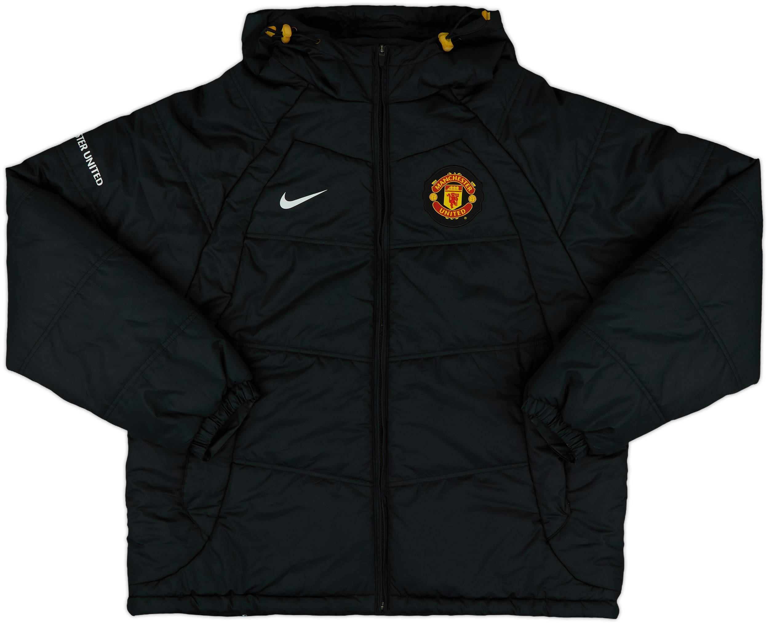 2008-09 Manchester United Nike Padded Bench Coat - 8/10 - (XL)