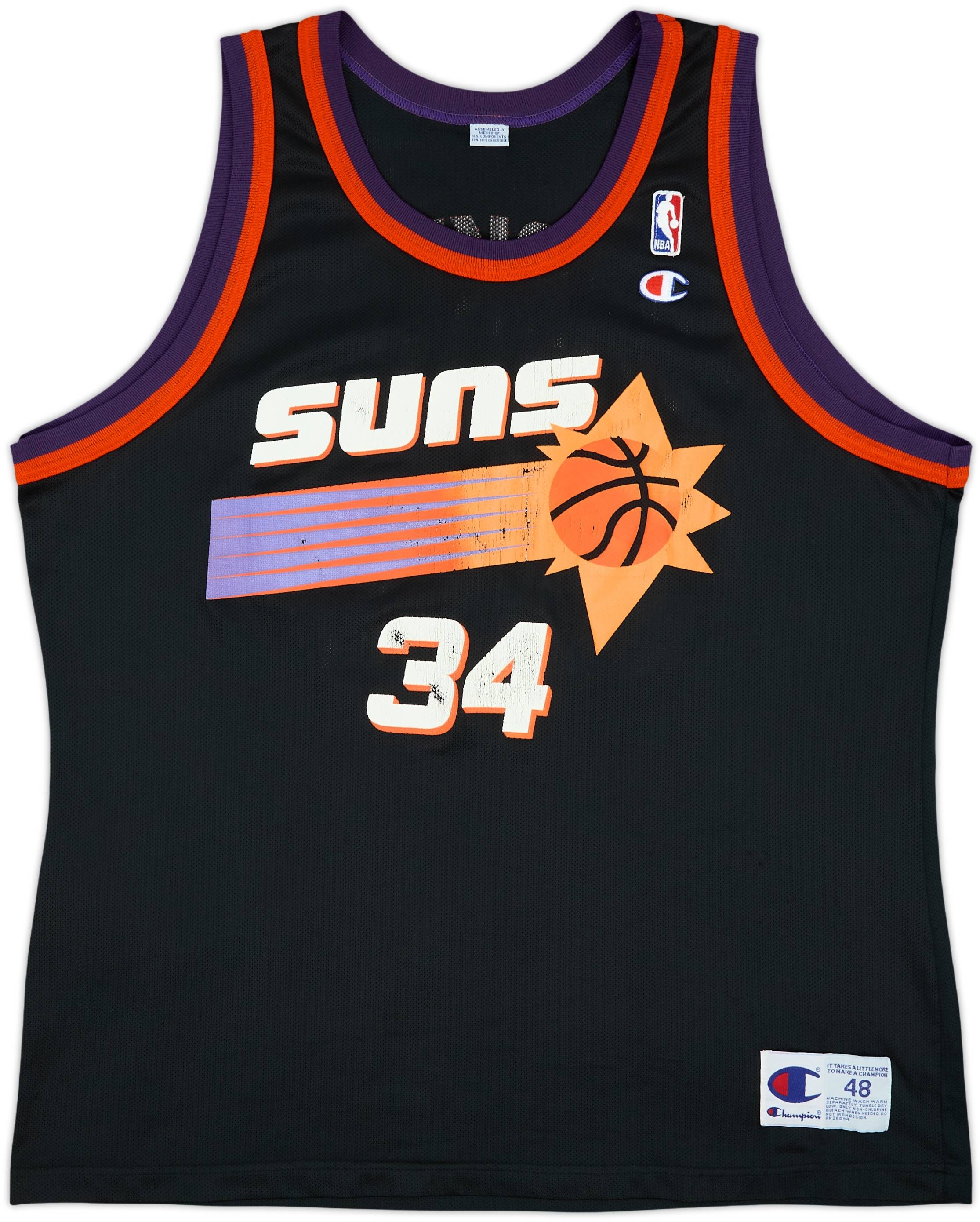 ウェア 90's champion NBA phoenix suns barkley Vintage 90s Champion NBA Phoenix Suns Charles Barkley 34