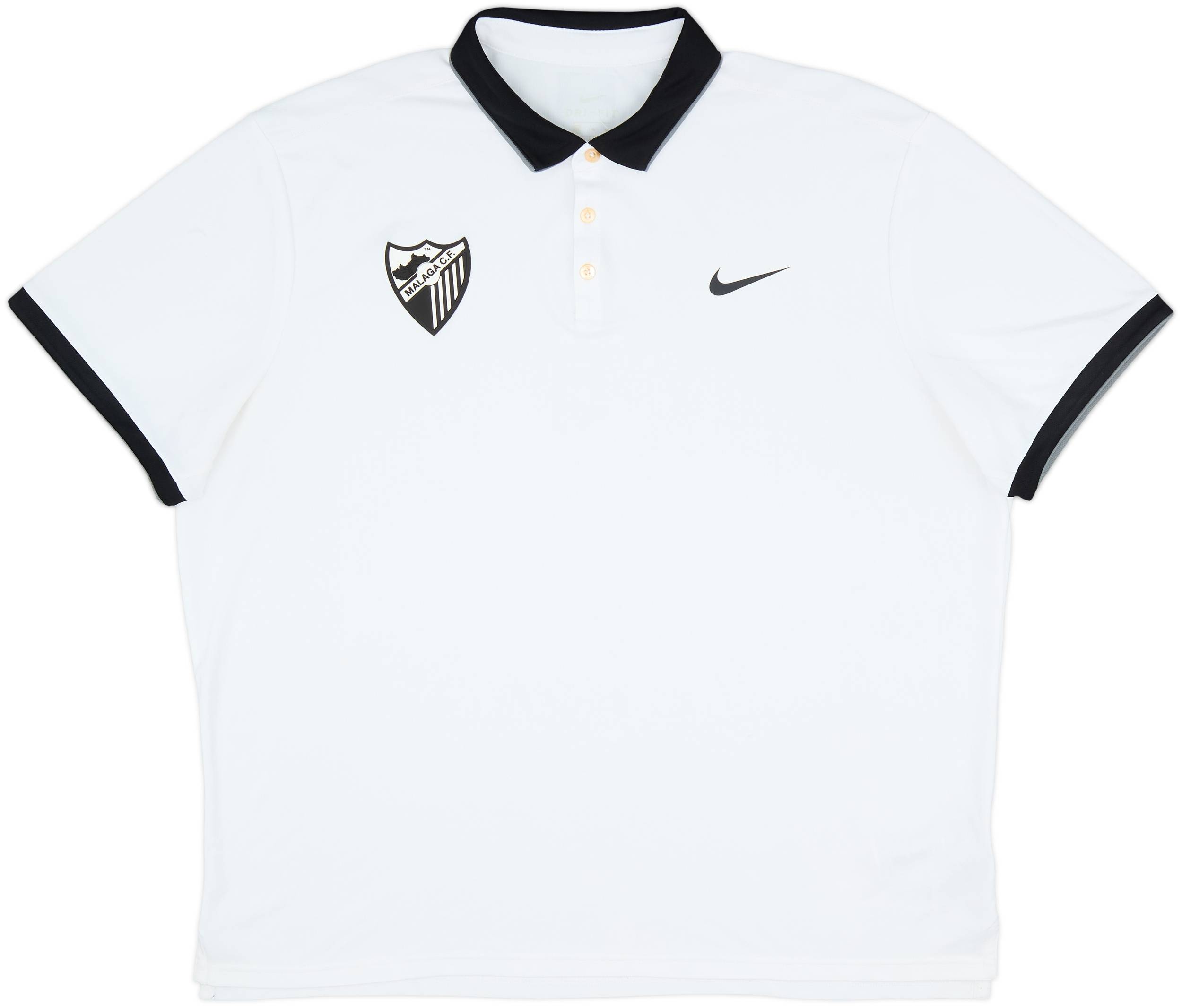 マラガ　MALAGA CLUB L size 2017-18 Malaga Nike Polo Shirt - 8/10 - (XXL)