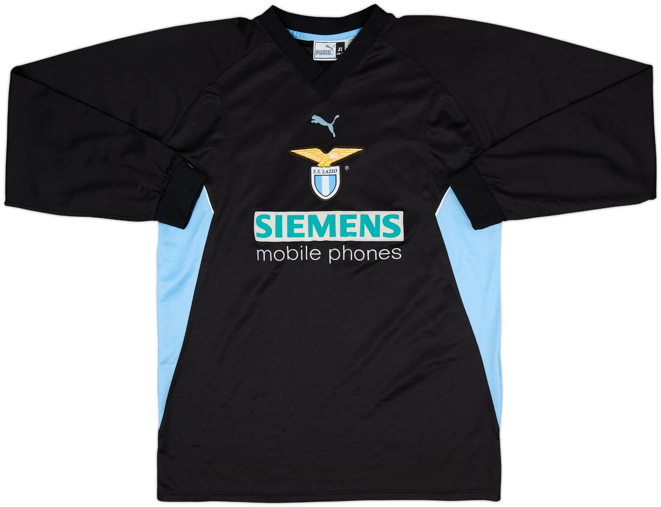 S.S. Lazio Puma サッカージャージ ブラック 2005-06 Lazio Puma Tracksuit (S)