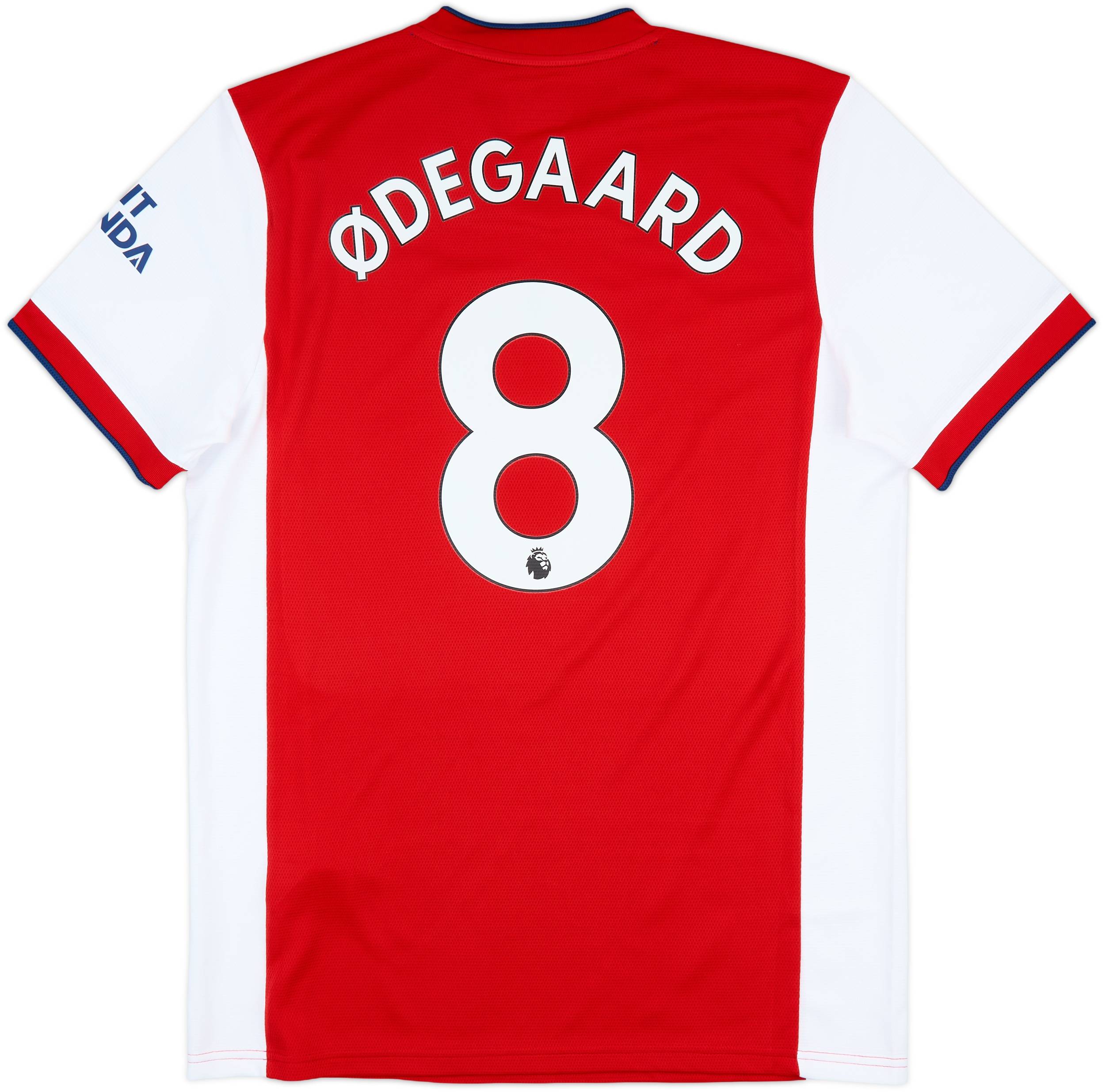2021-22 Arsenal Home Shirt Odegaard #8 (L)