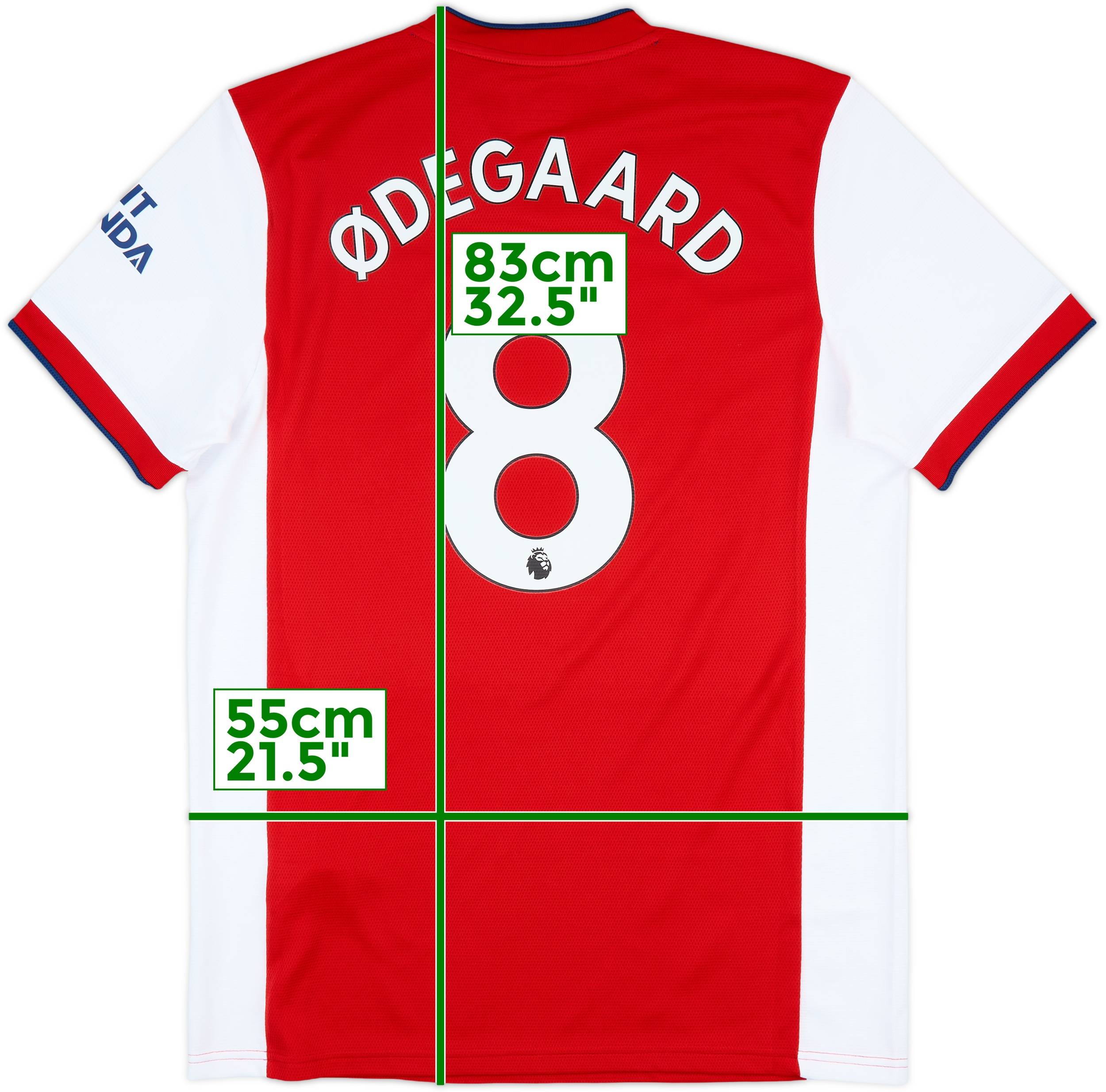 アーセナル ØDEGAARD 8 シャツ　NIKE プーマ 2024-25 Arsenal Authentic Home Shirt Odegaard #8