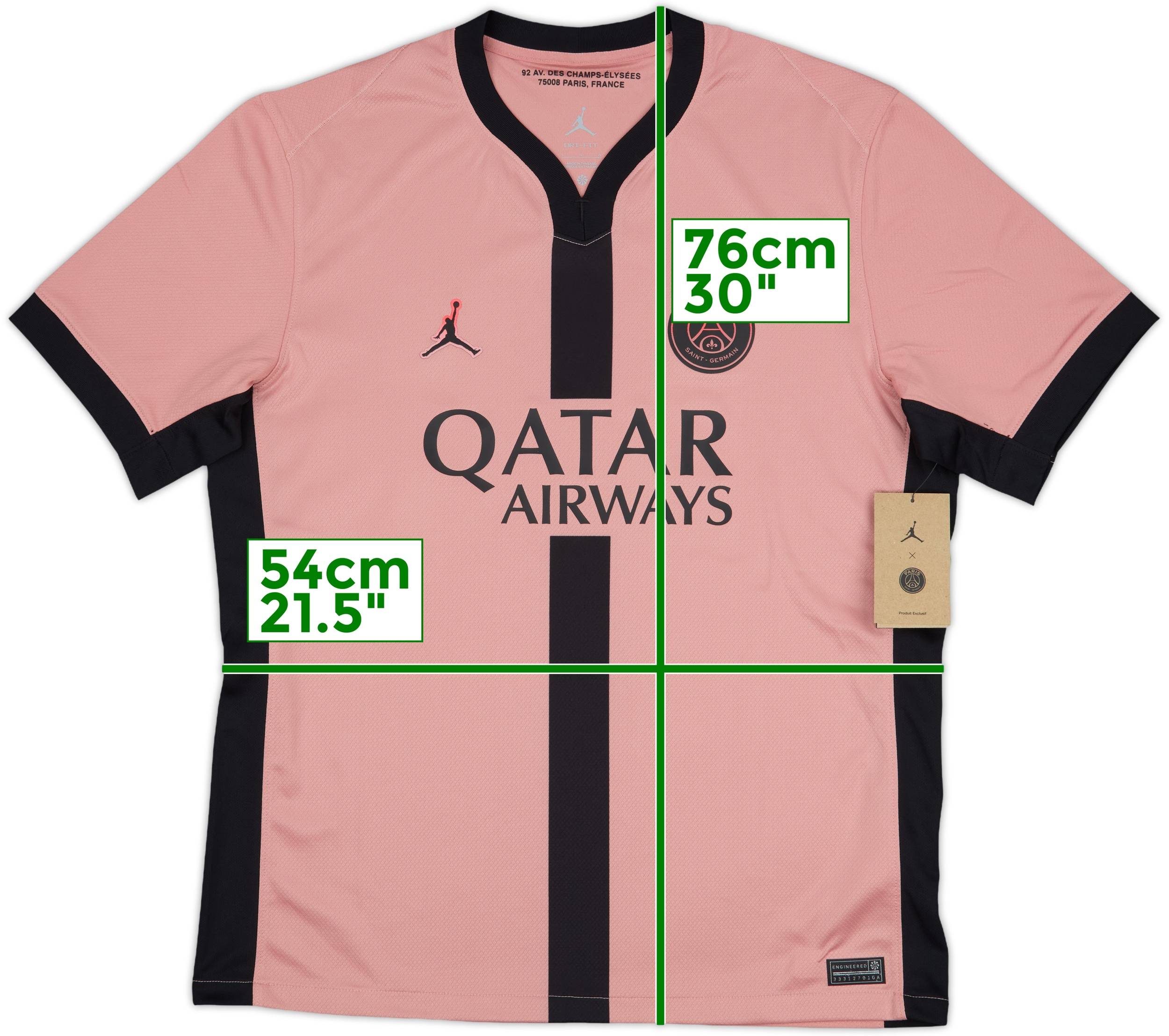 2024-25 Paris Saint-Germain Third Shirt (L)