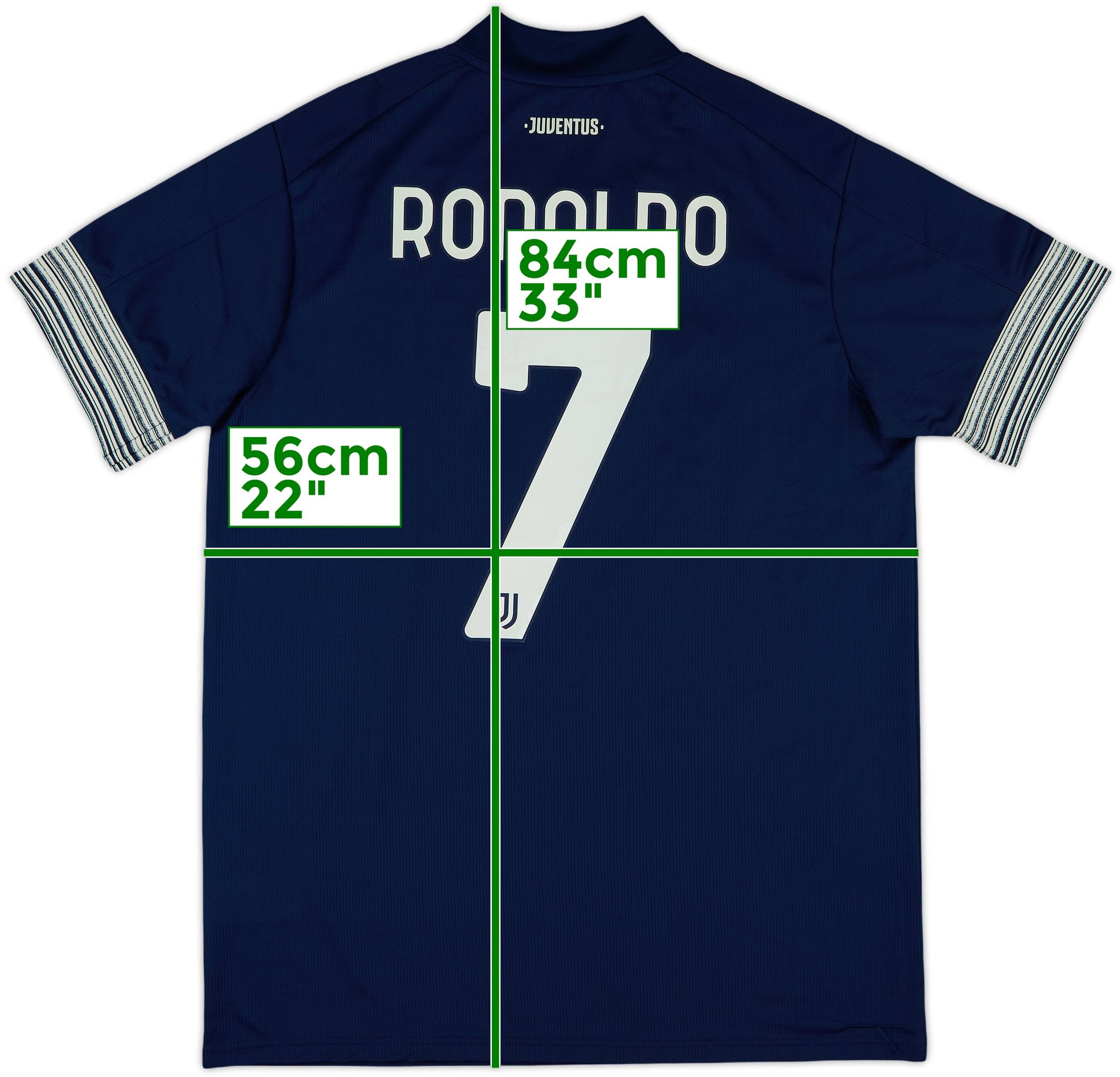 2020-21 Juventus Away Shirt Ronaldo #7 (L)