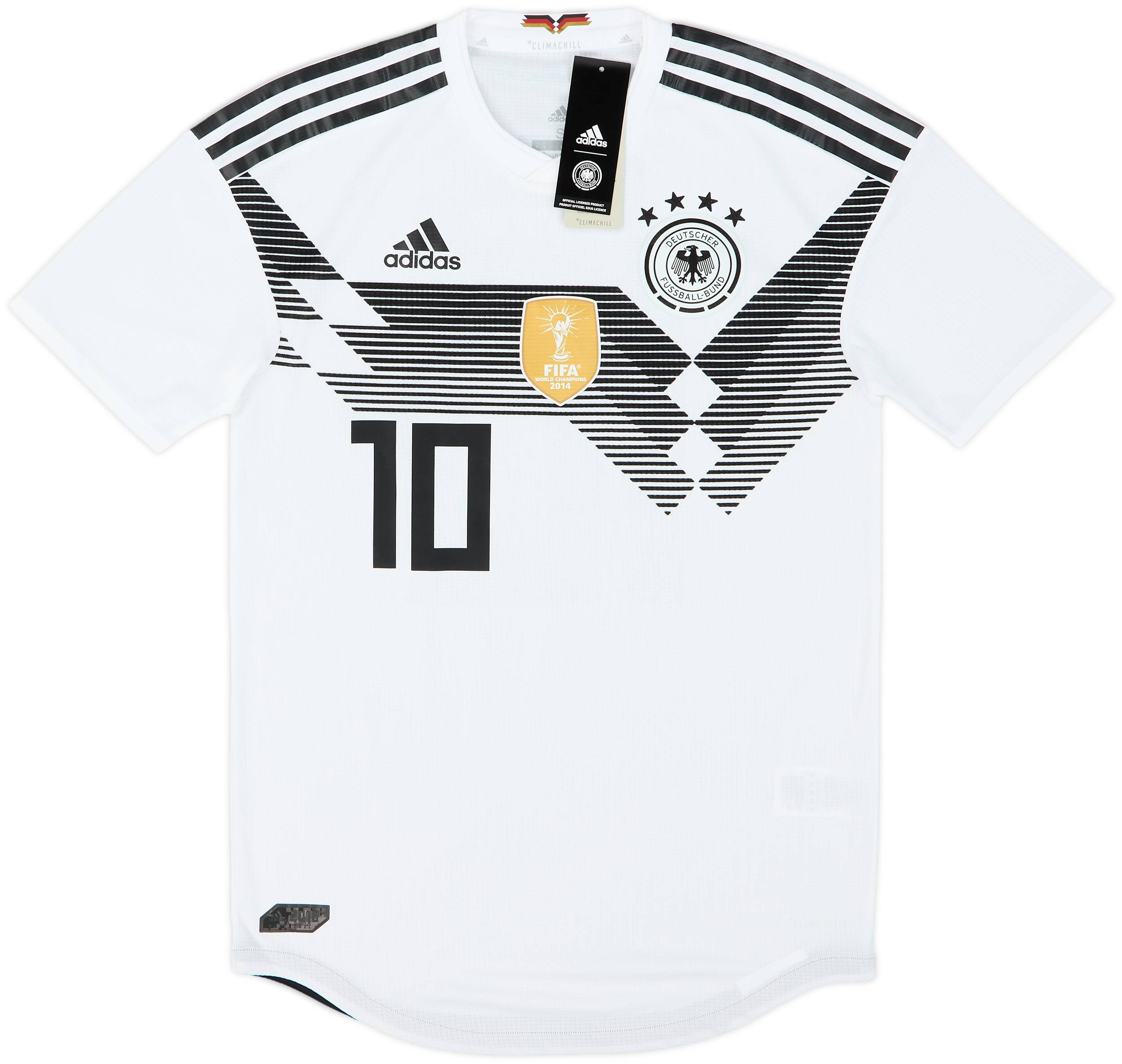2018-19 Germany Authentic Home Shirt Ozil #10 (S)