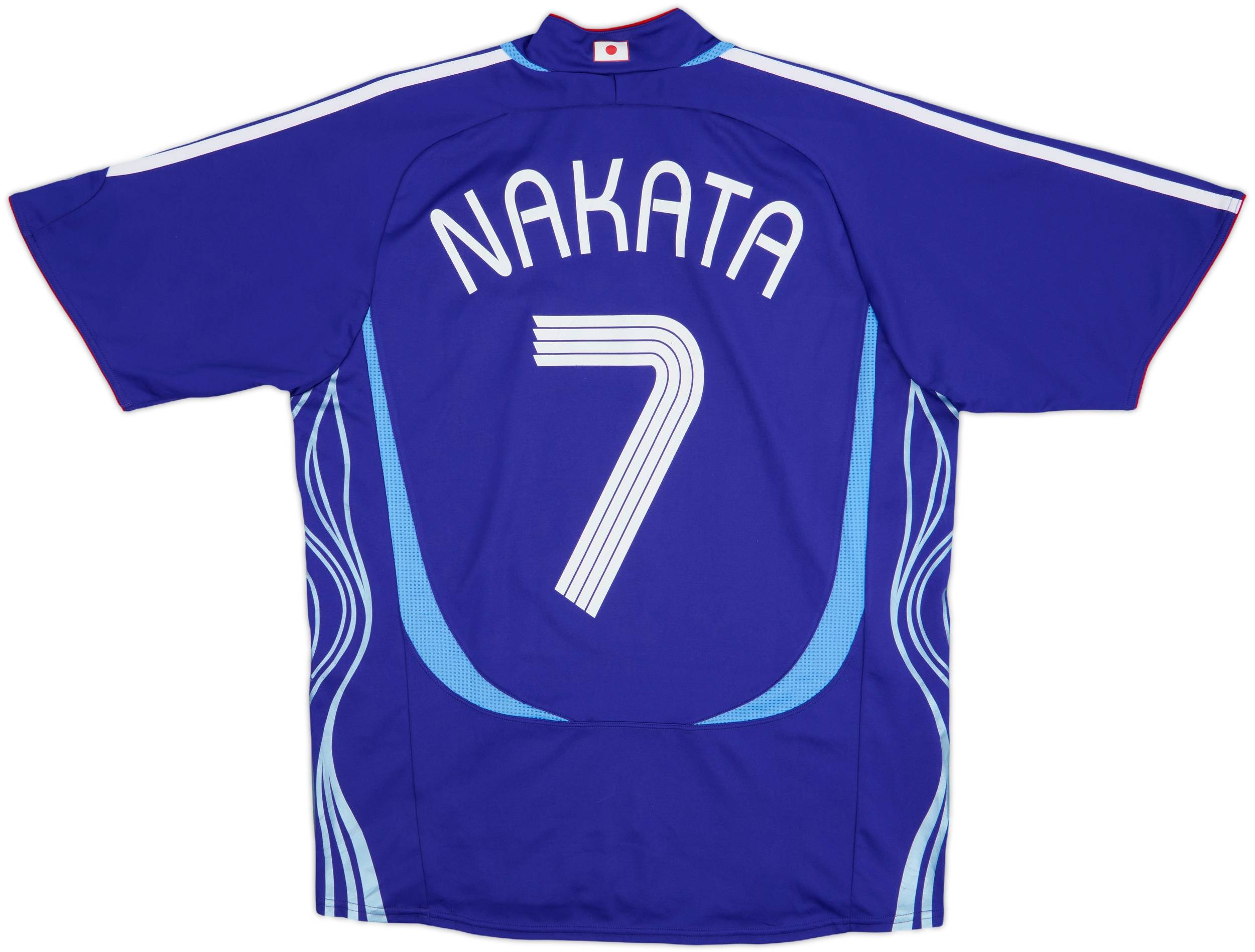 2006-08 Japan Home Shirt Nakata #7 - 8/10 - (M)