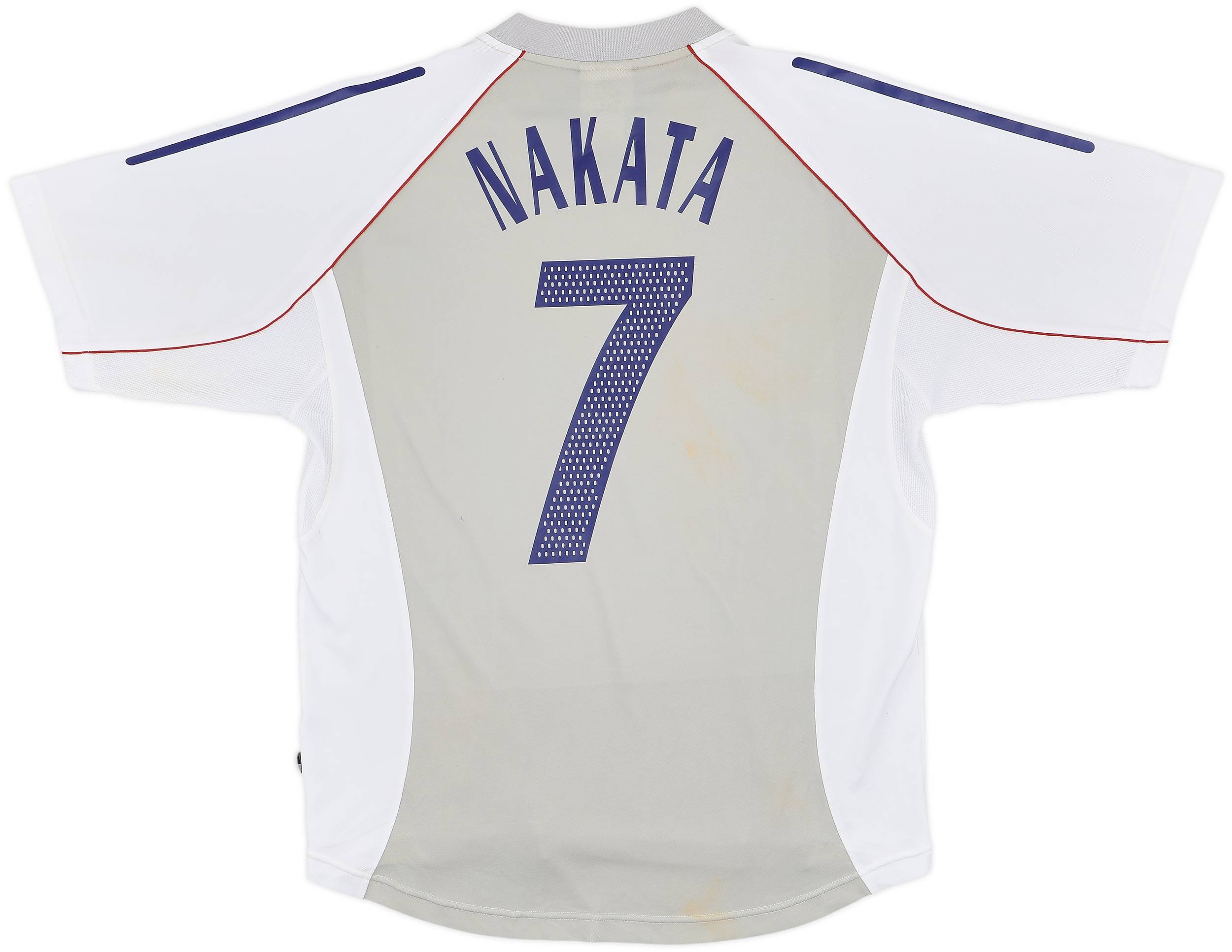2002-04 Japan Away Shirt Nakata #7 - 6/10 - (L)