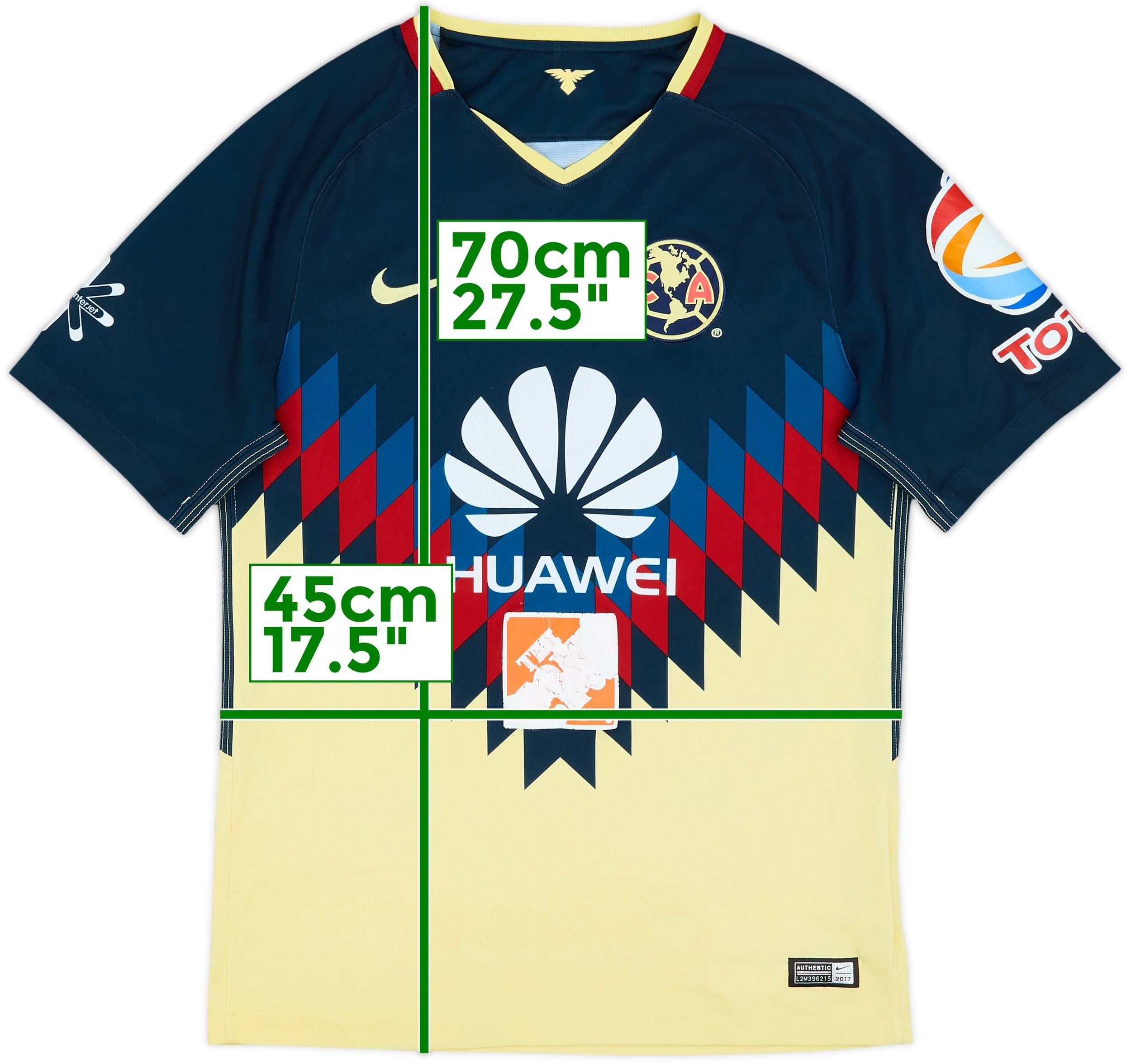 2017-18 Club America Home Shirt 5/10 (S)
