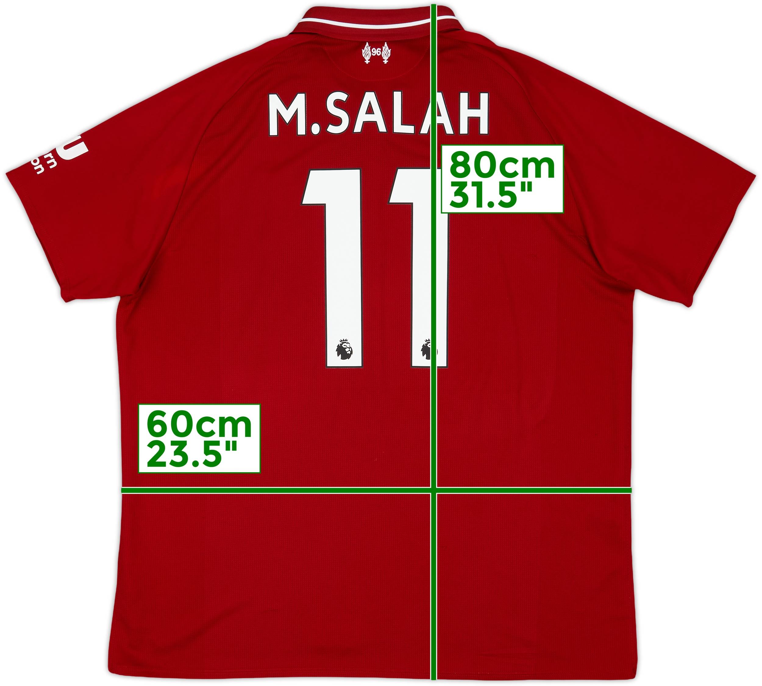 2018-19 Liverpool Home Shirt M.Salah #11 - 6/10 - (XL)