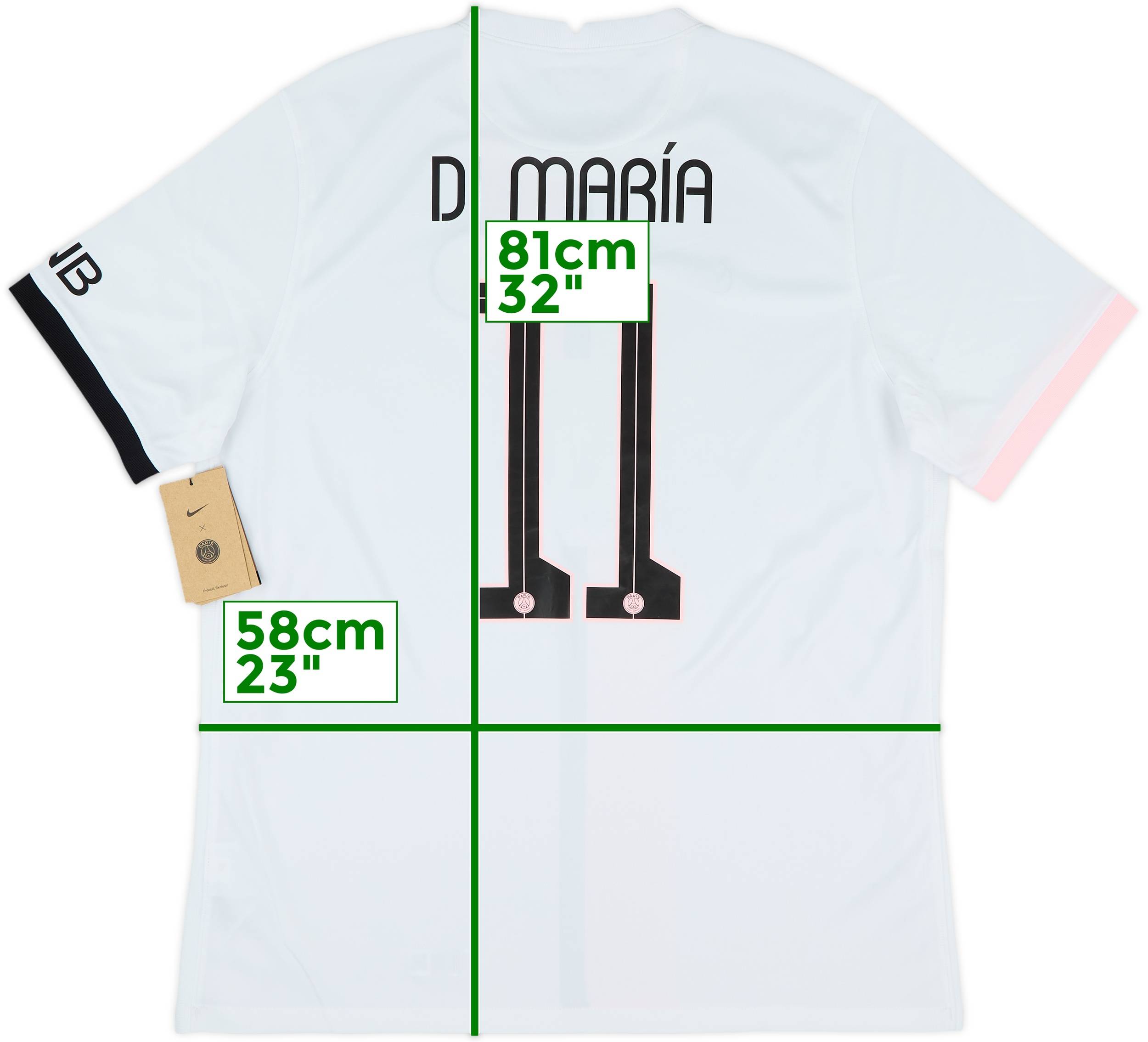 2021-22 Paris Saint-Germain Away Shirt Di Maria #11 (XL)
