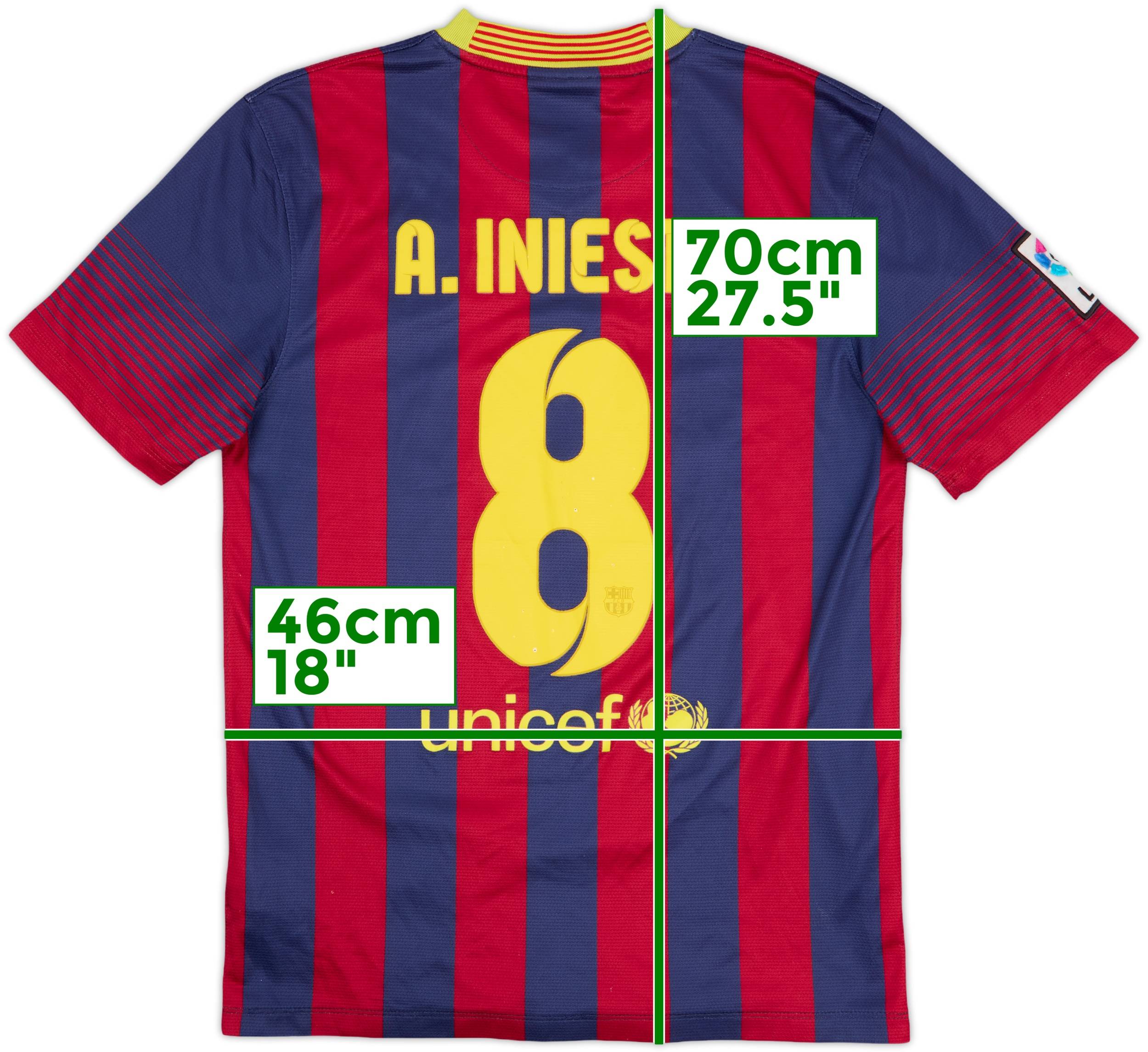 CAPITTEN キャピテンA. INIESTA 8シャツ 国立限定バルセロナ FCB A INIESTA 8番 Tシャツ バルセロナ｜Yahoo!フリマ（旧PayPay