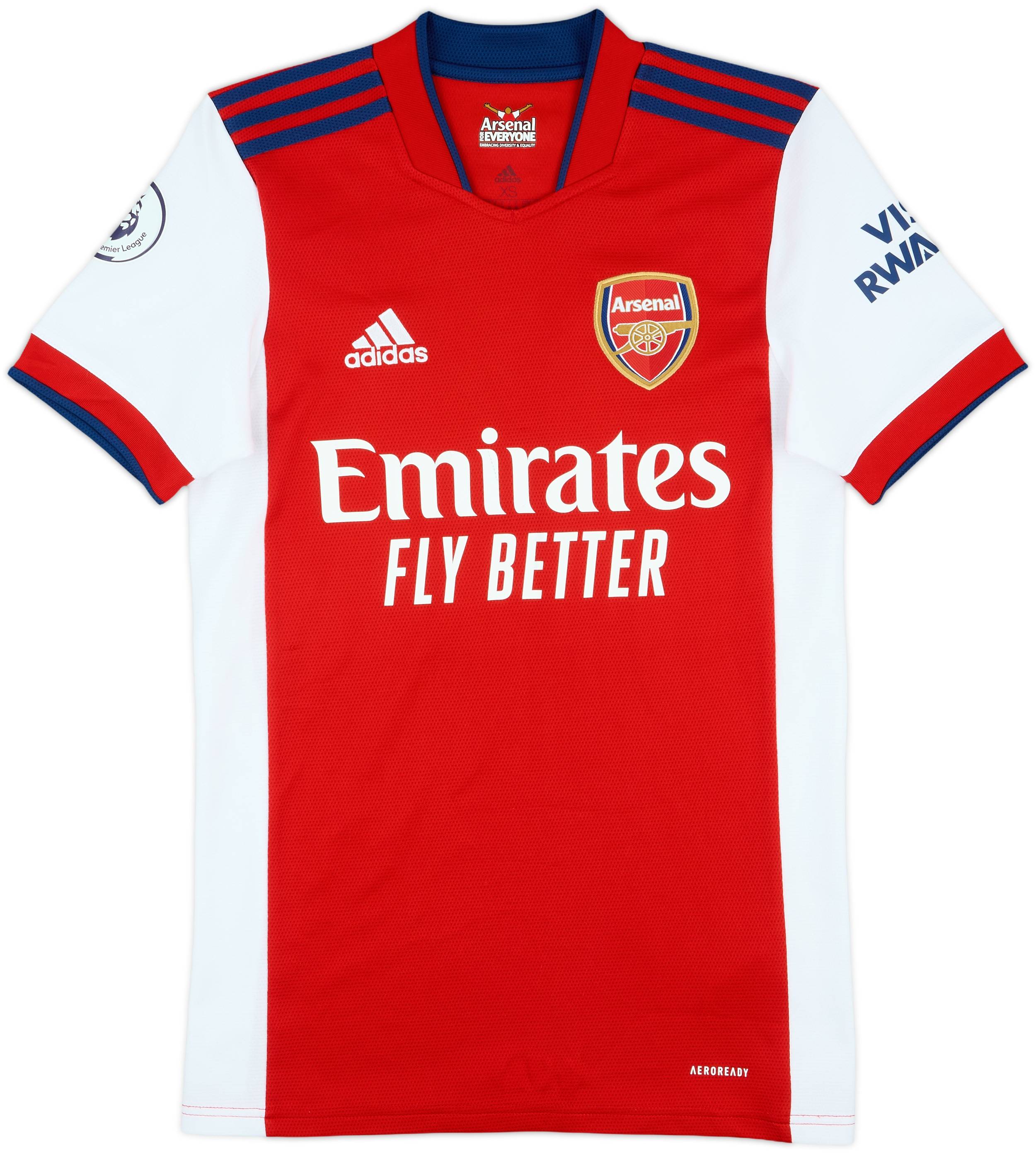 2021-22 Arsenal Home Shirt Smith-Rowe #32 - 8/10 - (XS)