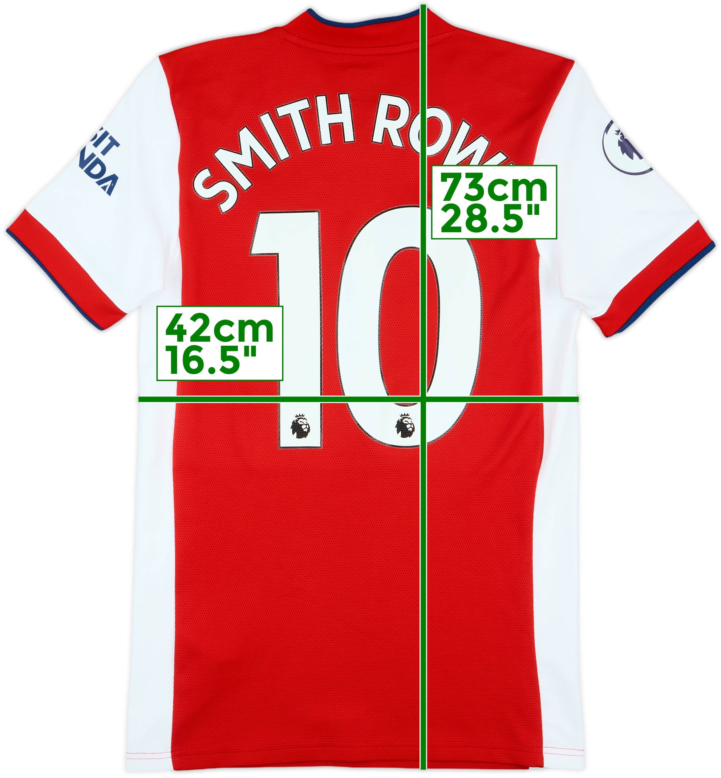 アーセナル ユニフォーム 10 SMITH ROWE スミスロウ adidas アーセナル 22/23 ユニフォーム ホーム 半袖 レプリカ