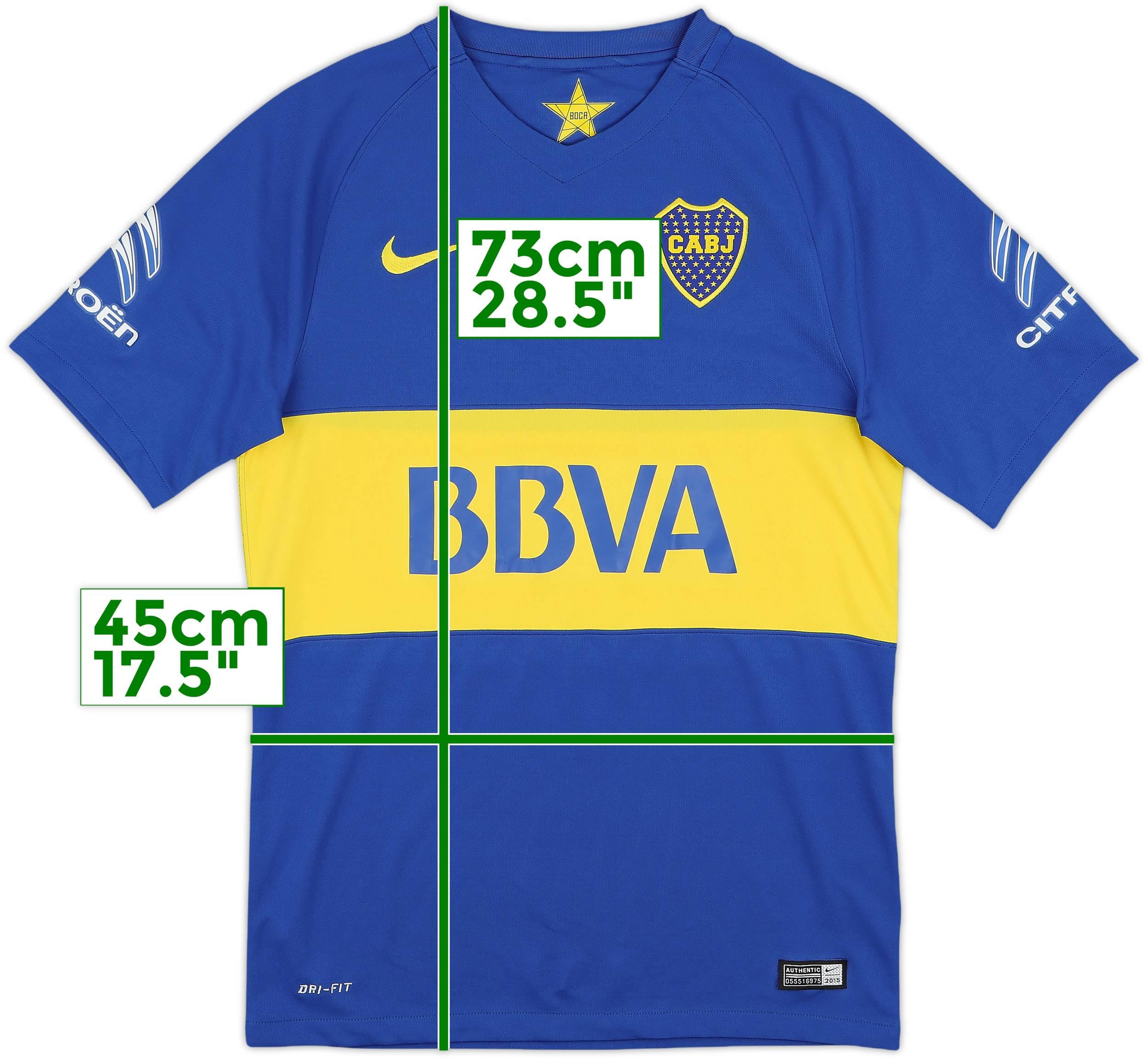 2015-16 Boca Juniors Home Shirt - 9/10 - (S)