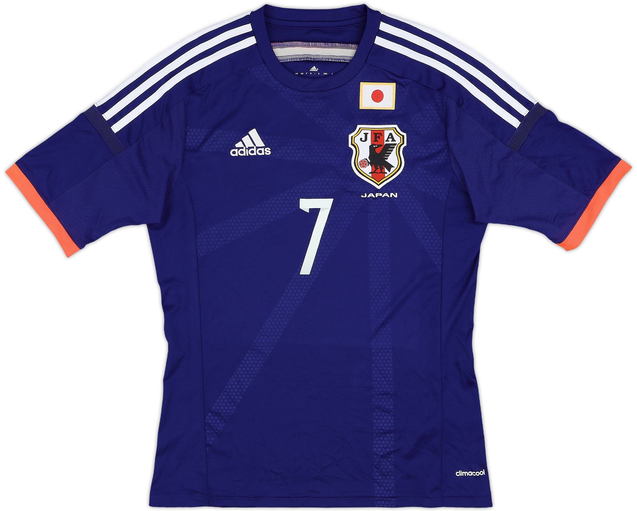 2010 adidas 日本代表　ホーム No.7 ENDO 2010-12 Japan Home Shirt Endo #7 - 9/10 - (XS)