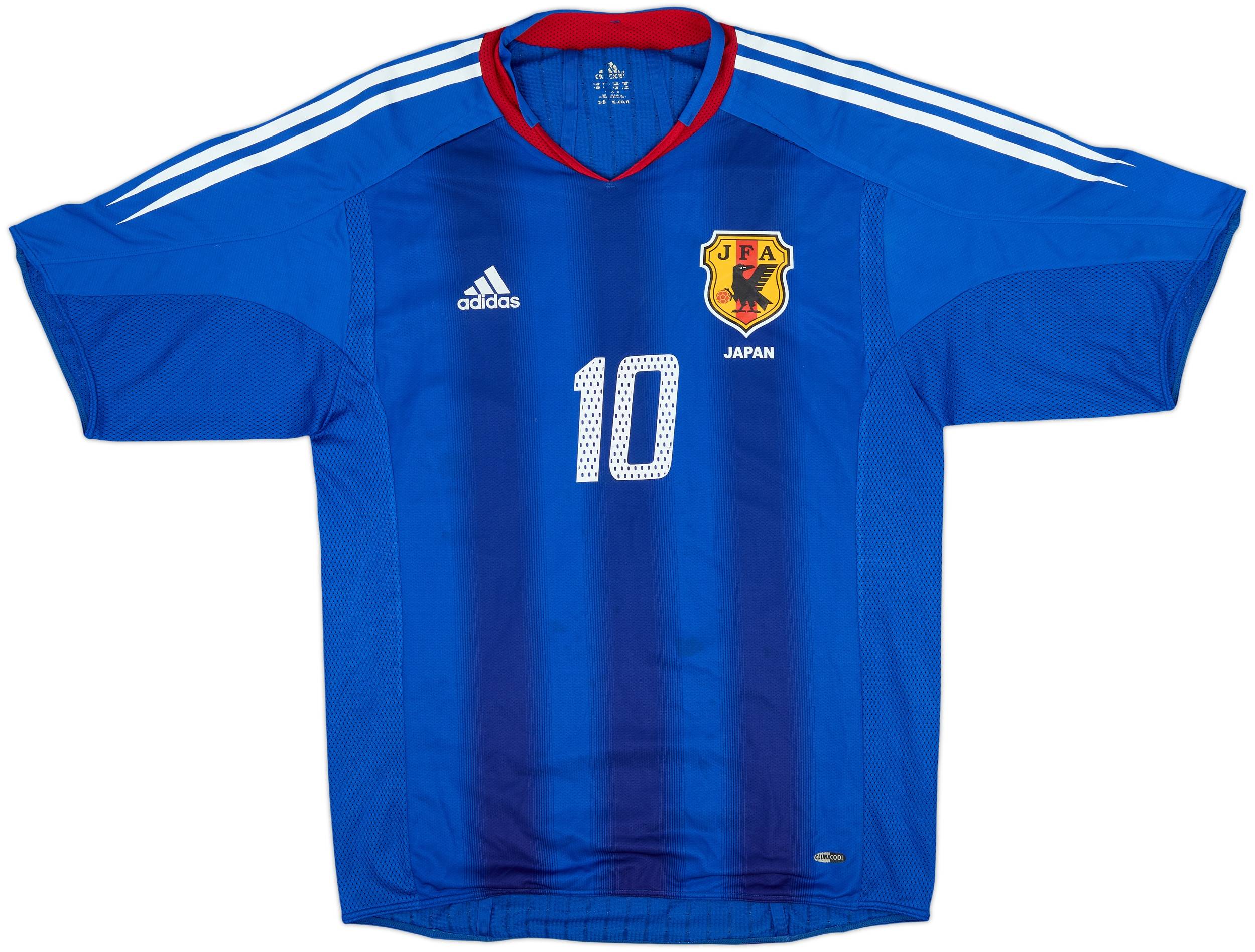 2004-06 Japan Player Issue Home Shirt Nakamura #10 - 6/10 - (M)