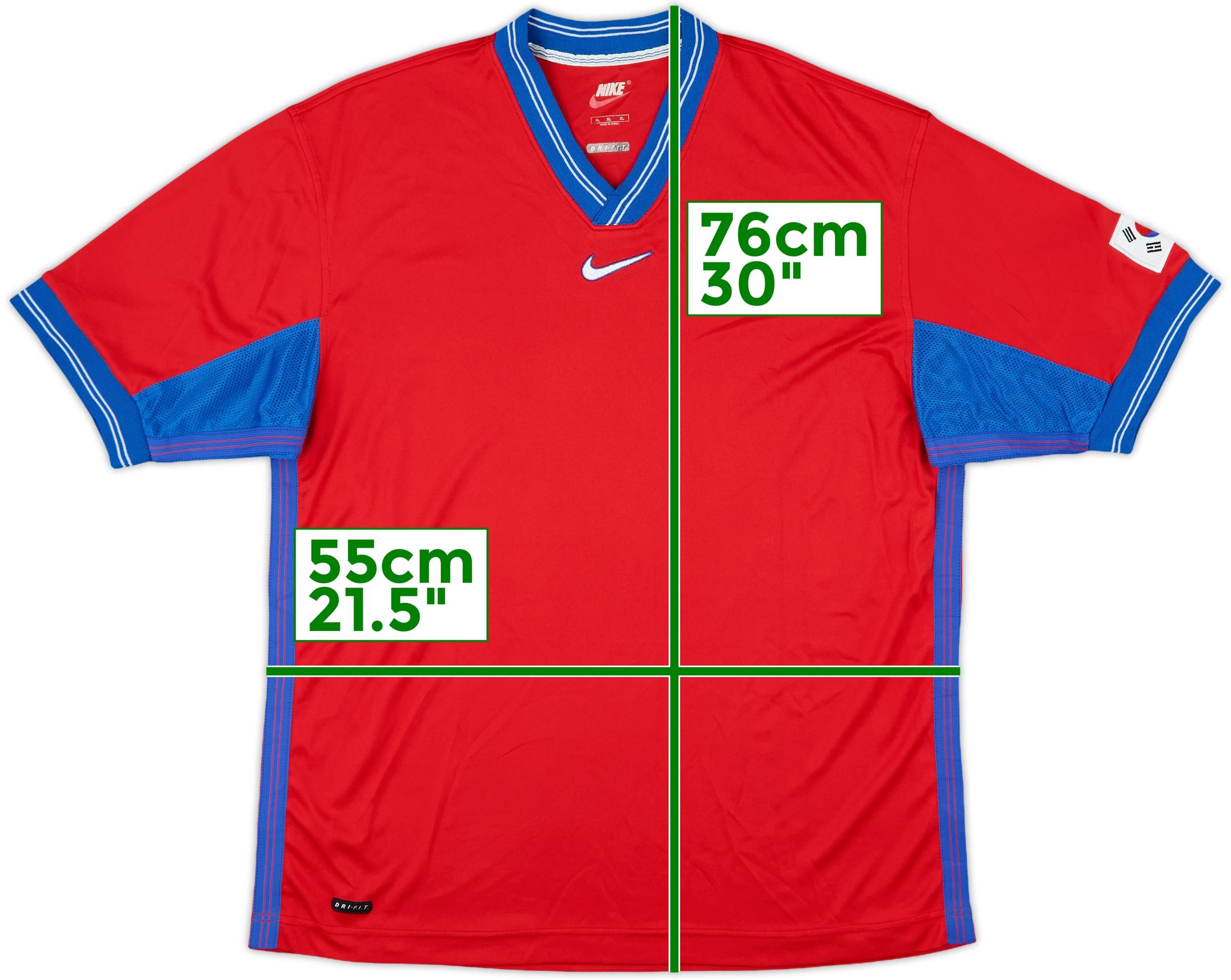 1998-99 South Korea Nike Training Shirt - 9/10 - (XL)