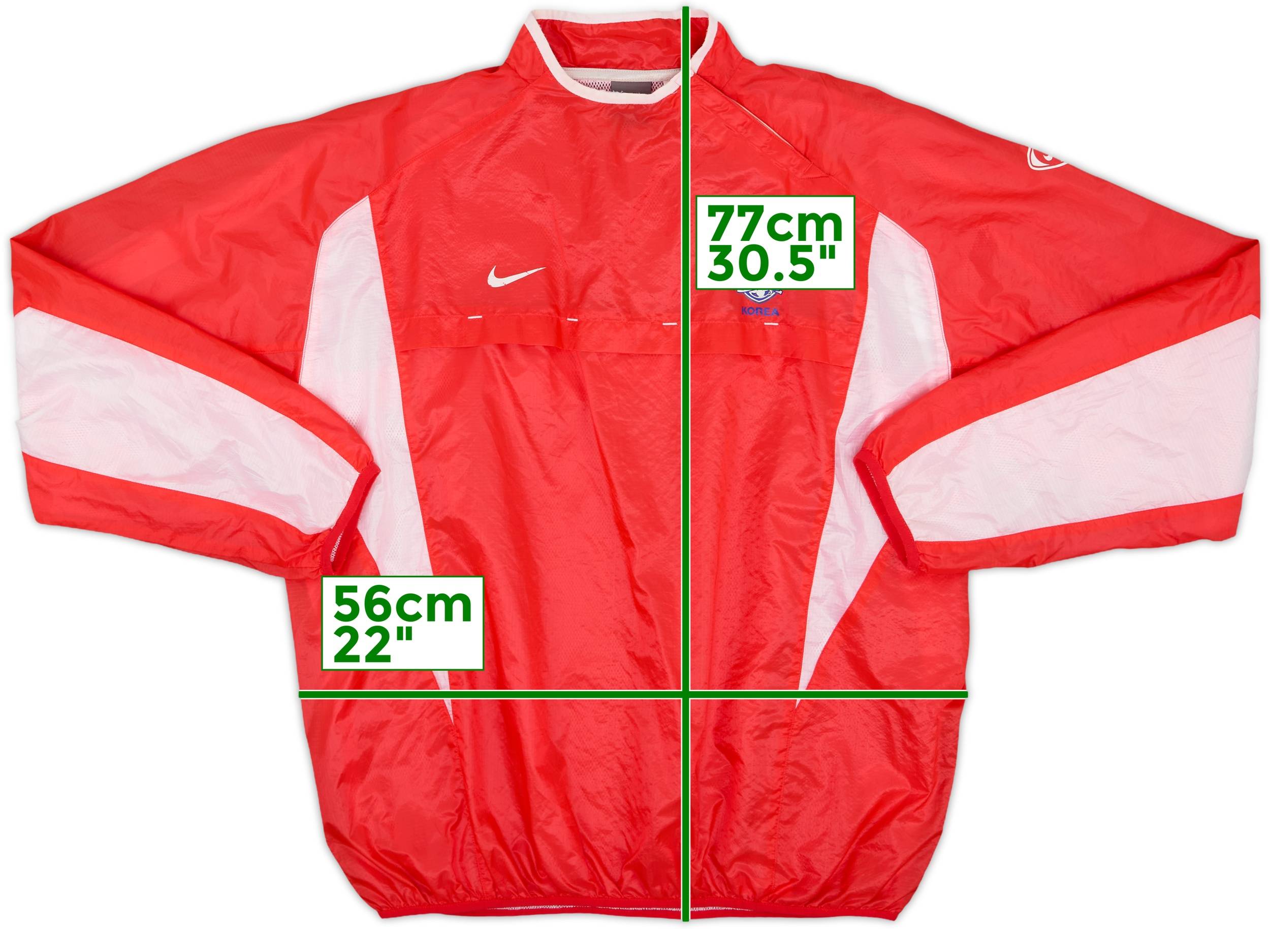 2002-04 South Korea Nike Drill Top - 8/10 - (L)