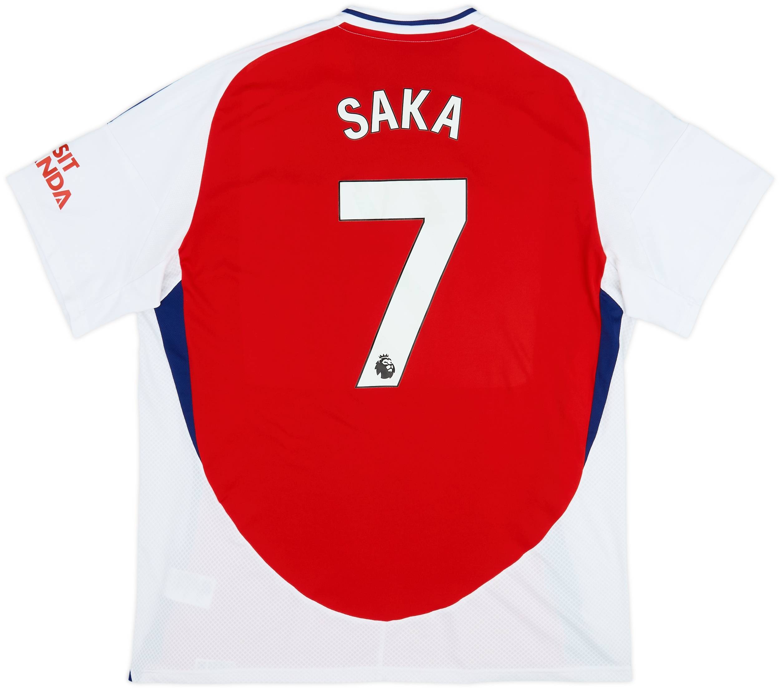 2024-25 Arsenal Home Shirt Saka #7 - 8/10 - (XXL)