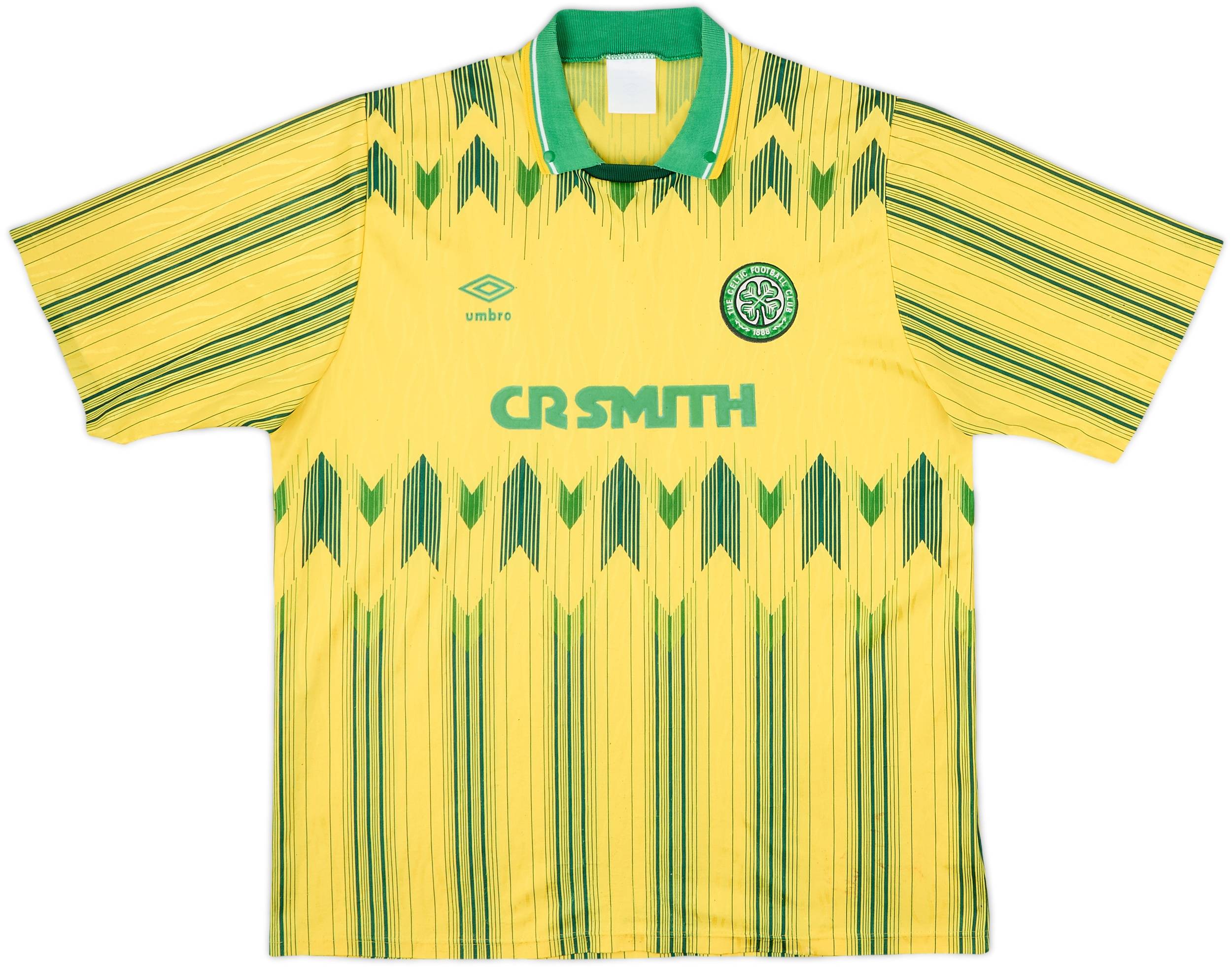 1989-91 Celtic Away Shirt - 6/10 - (L)