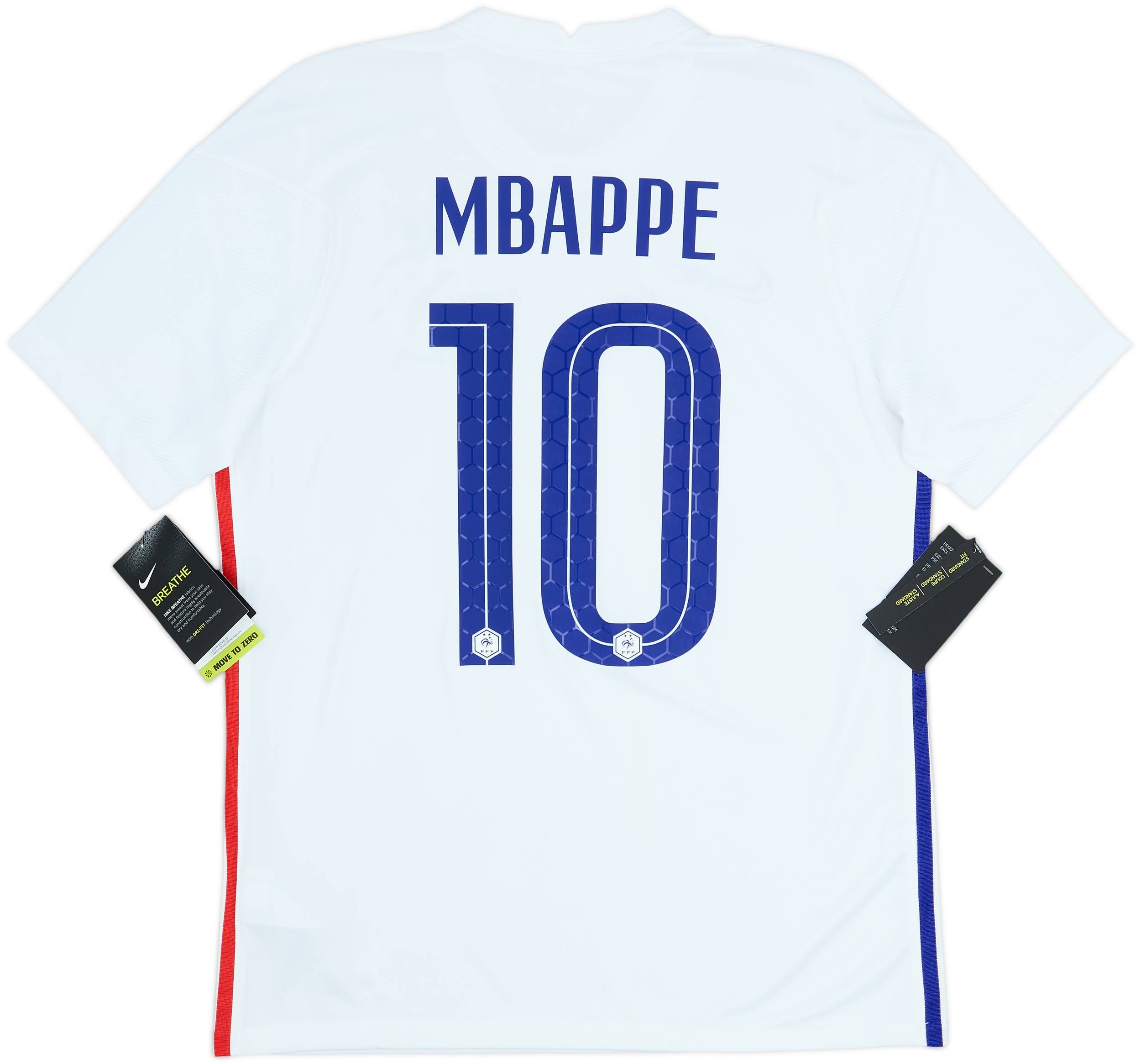 2020-21 France Away Shirt Mbappe #10 (M)
