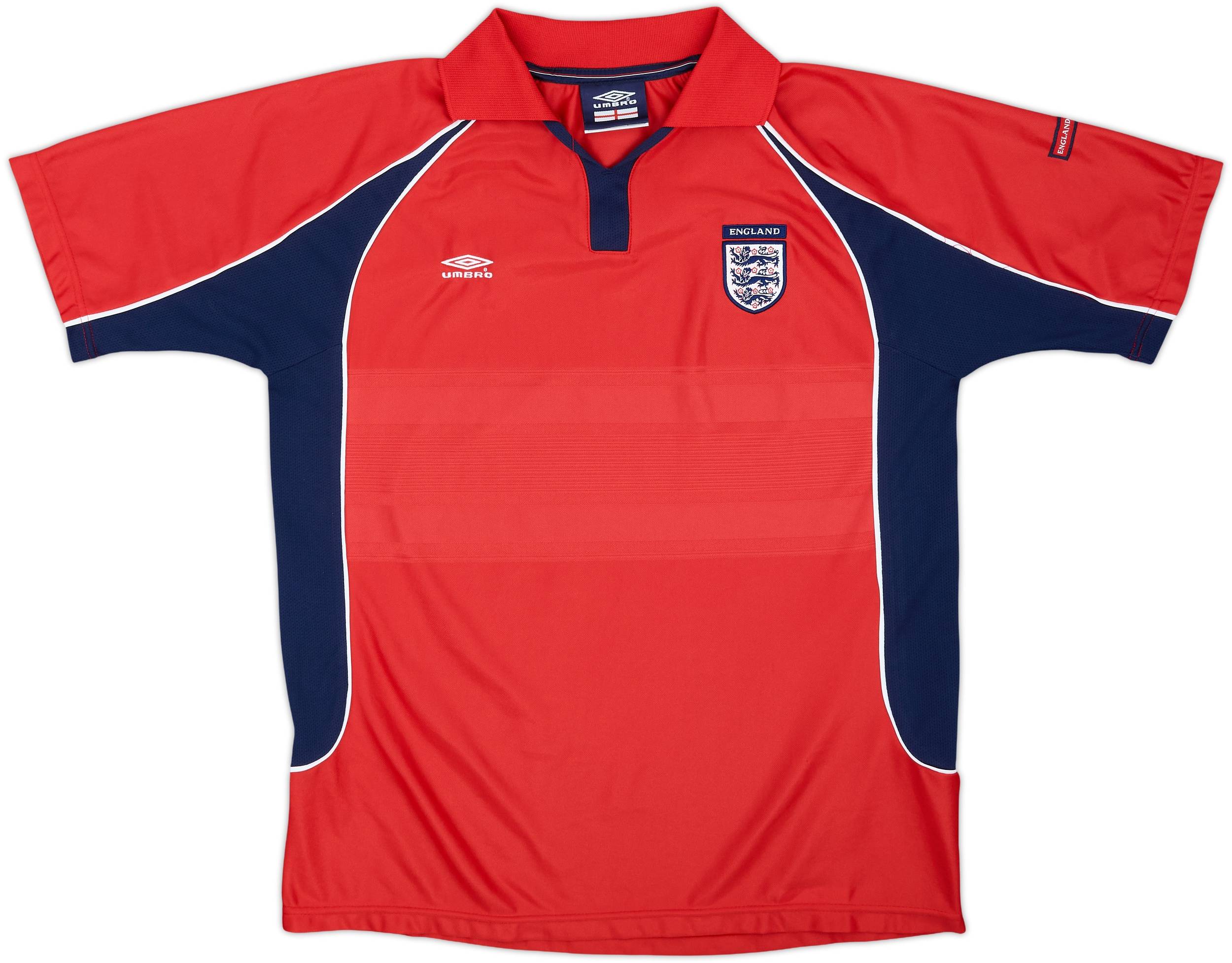 2002-03 England Umbro Training Shirt - 8/10 - (L)