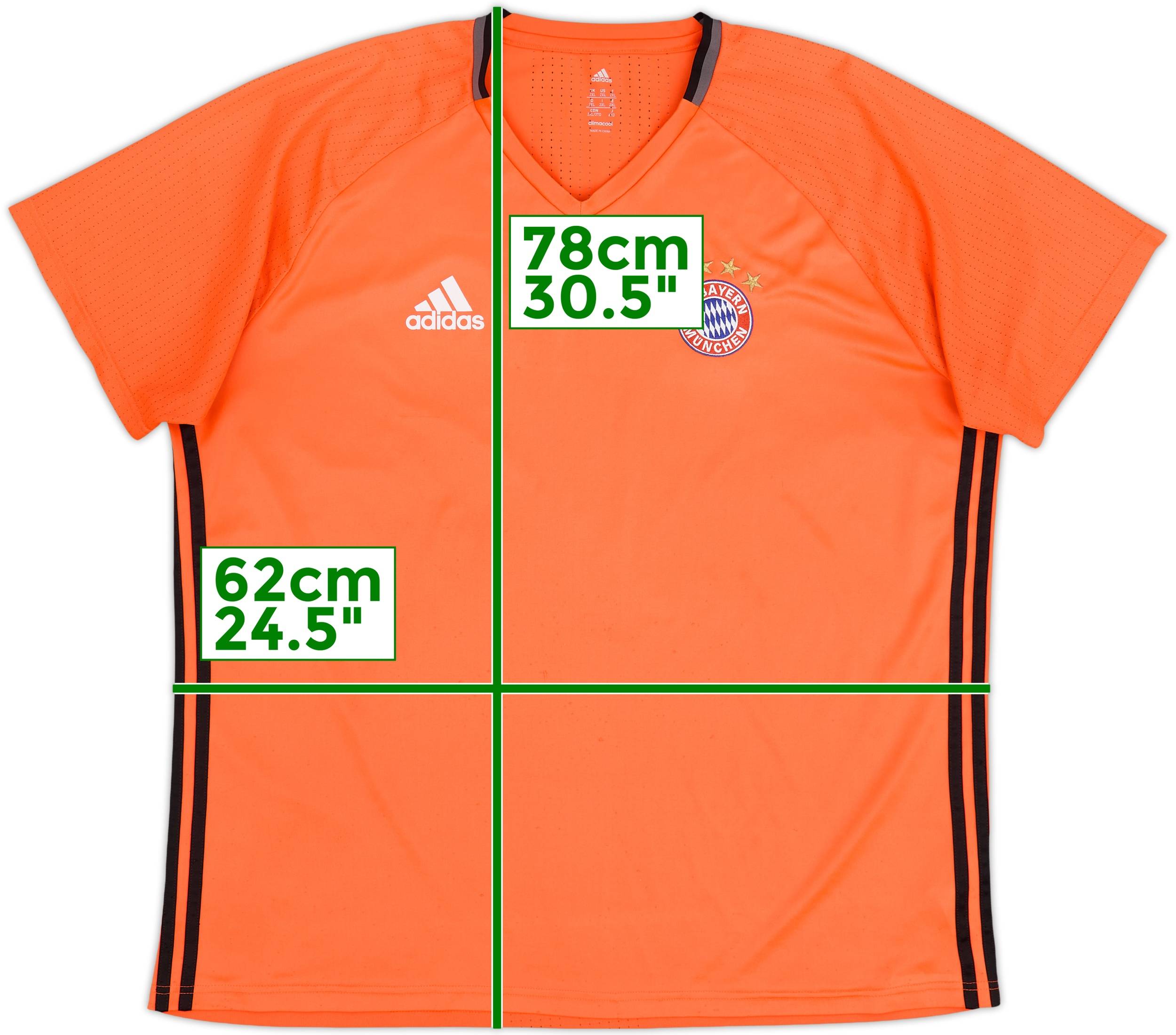 2016-17 Bayern Munich adidas Training Shirt - 6/10 - (XXL)