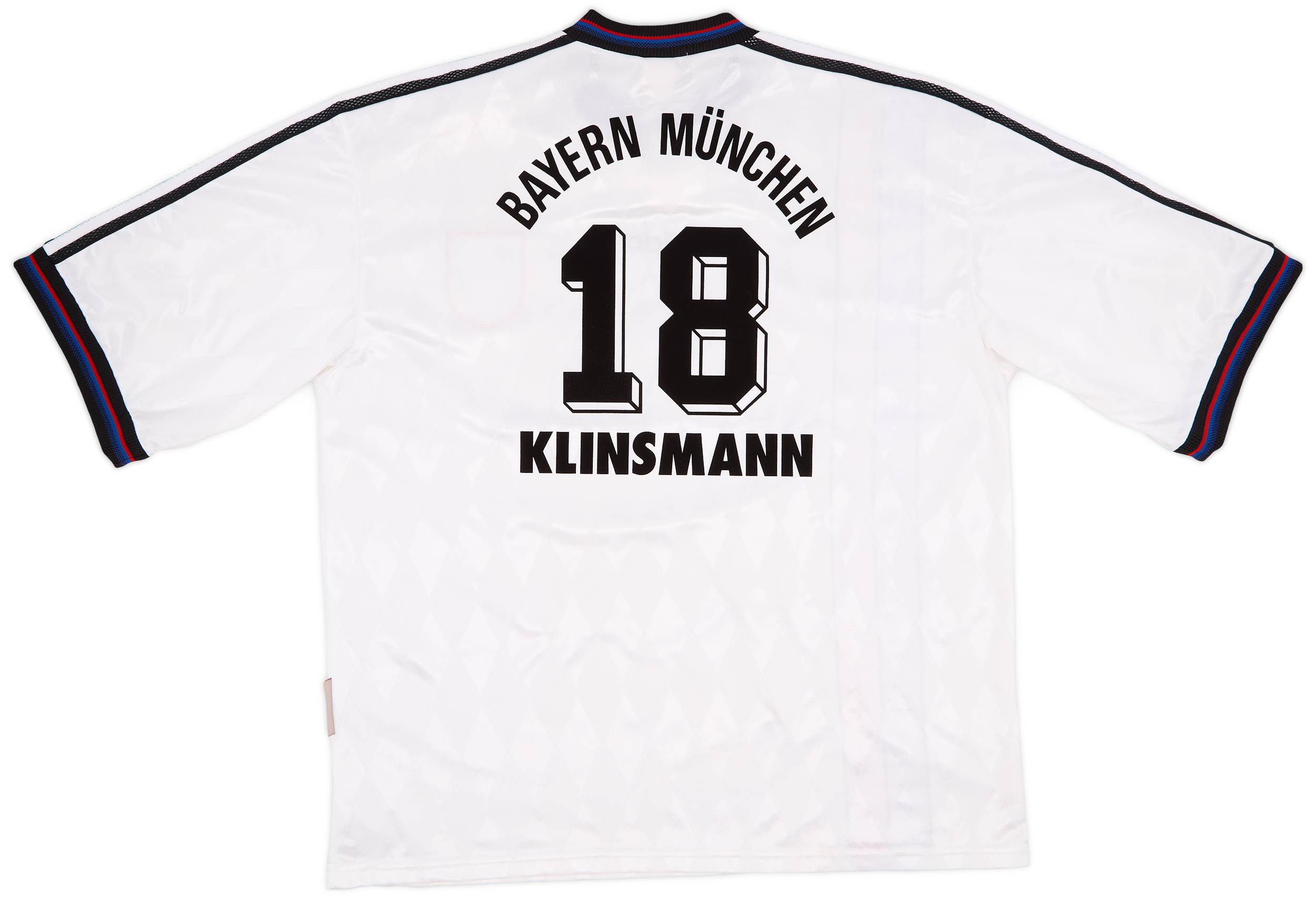 1996-98 Bayern Munich Away Shirt Klinsmann #18 - 8/10 - (XXL)