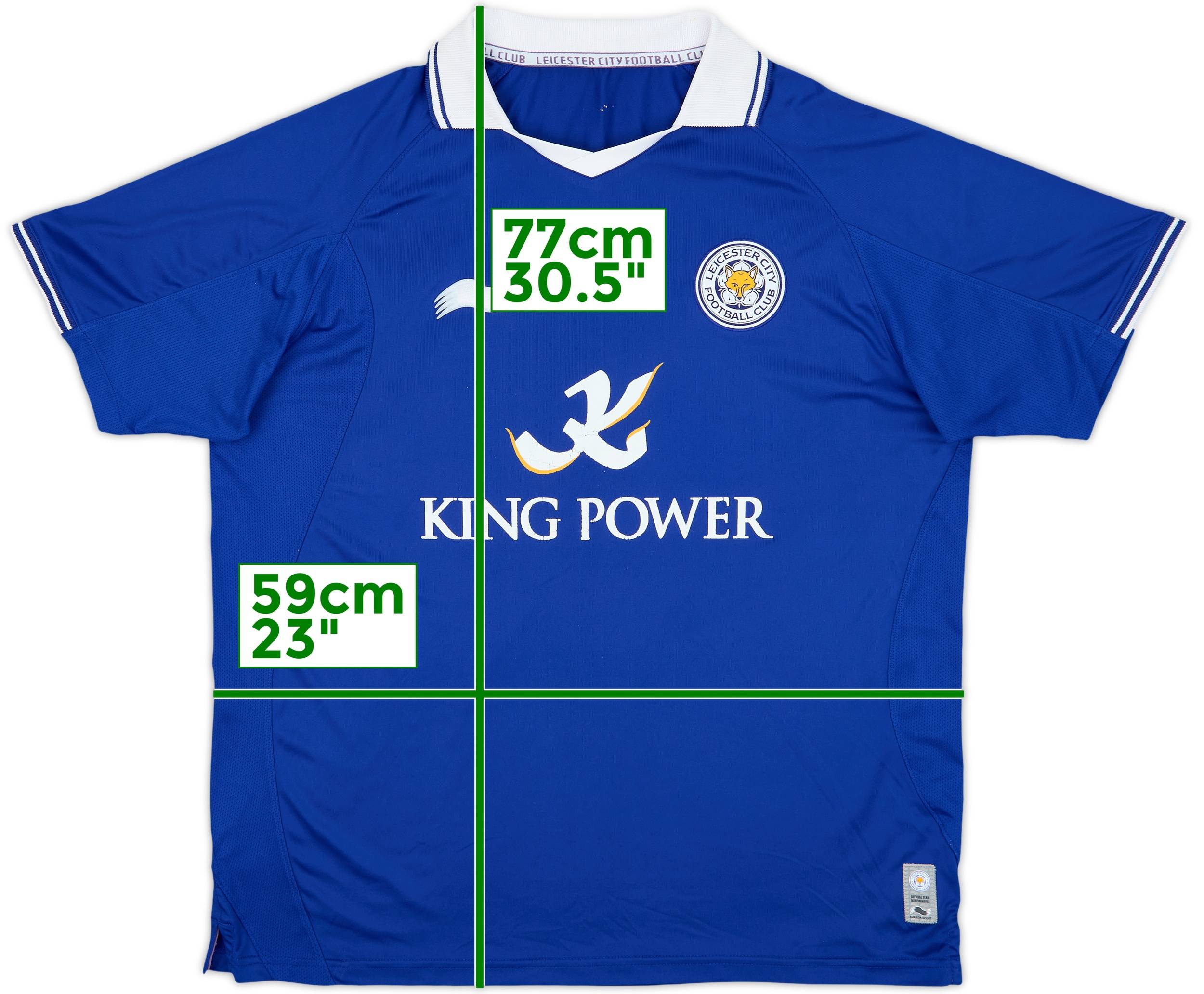 2011-12 Leicester City Home Shirt - 6/10 - (XL)