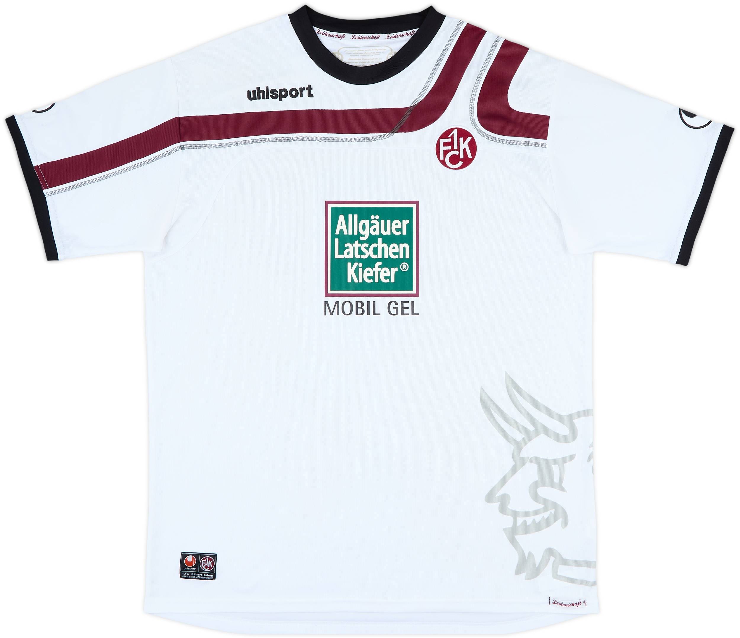 FC Kaiserslautern シャツ HALFAR 11 KAISERSLAUTERN 2010/11 HOME FOOTBALL SHIRT 'ILICEVIC #22